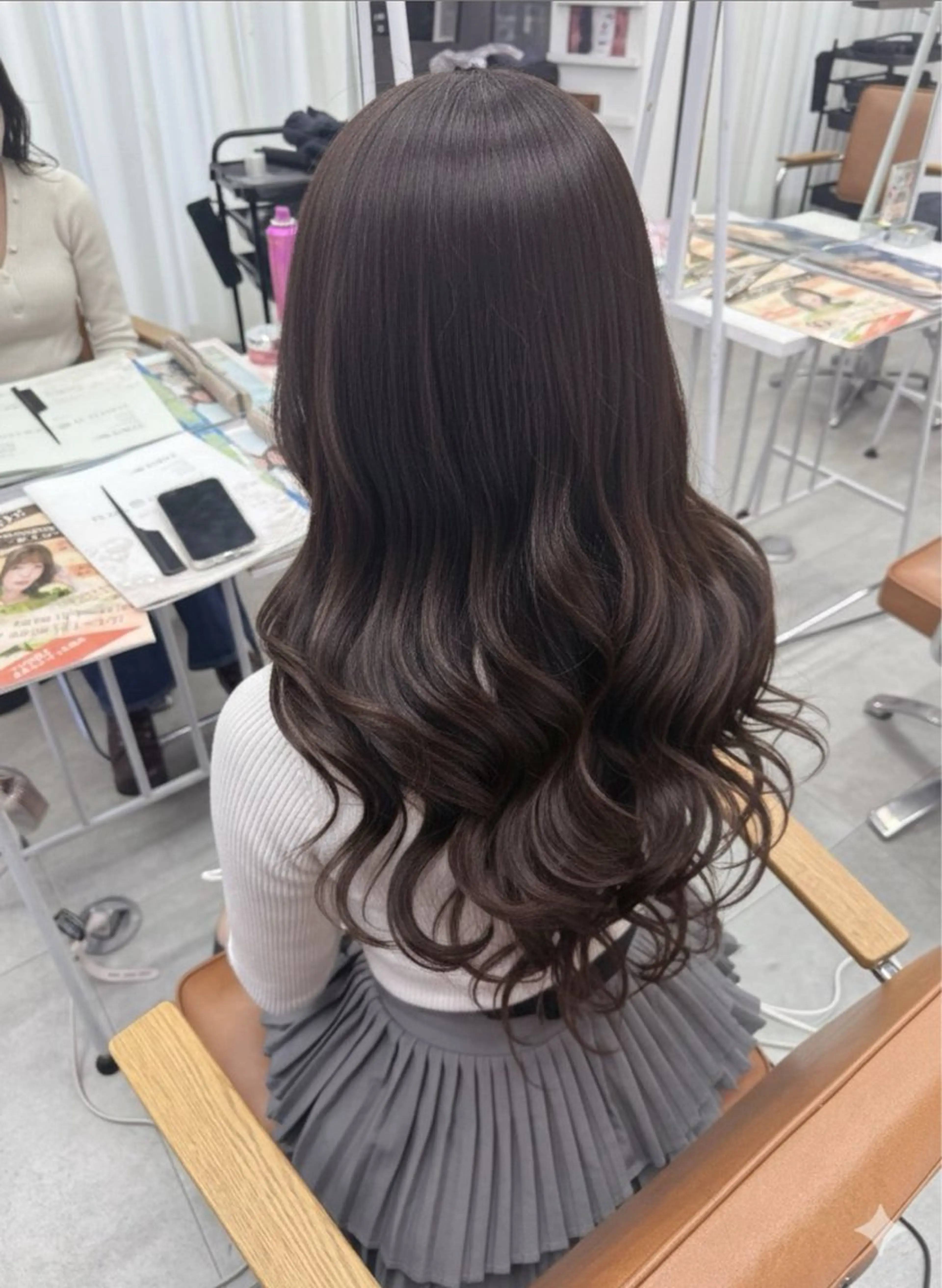 ロング エクステ 艶カラー/髪質改善 サラサ💟のヘアスタイル