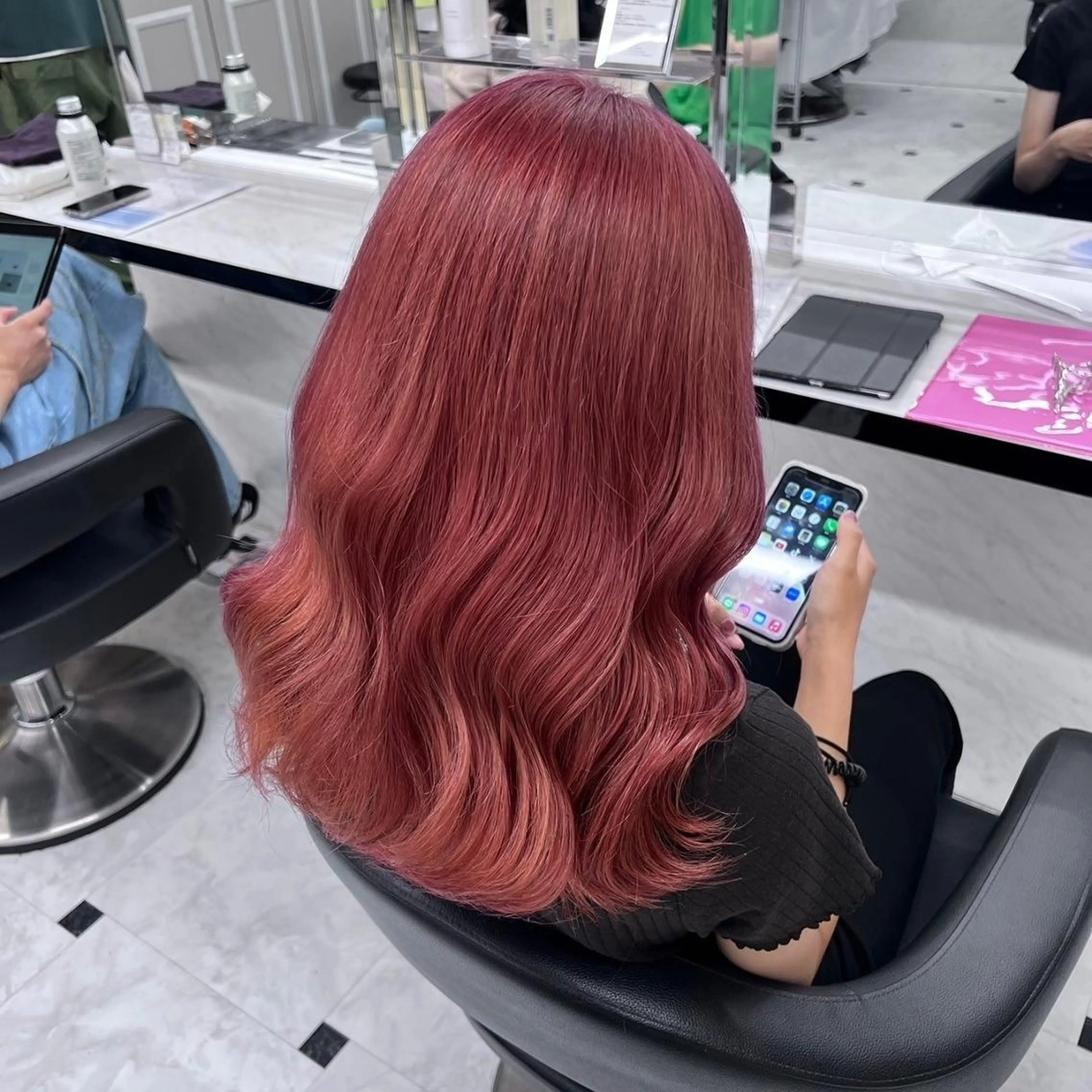 カラー 暖色ガーリーヘア🎀 MEARI🩰のヘアスタイル