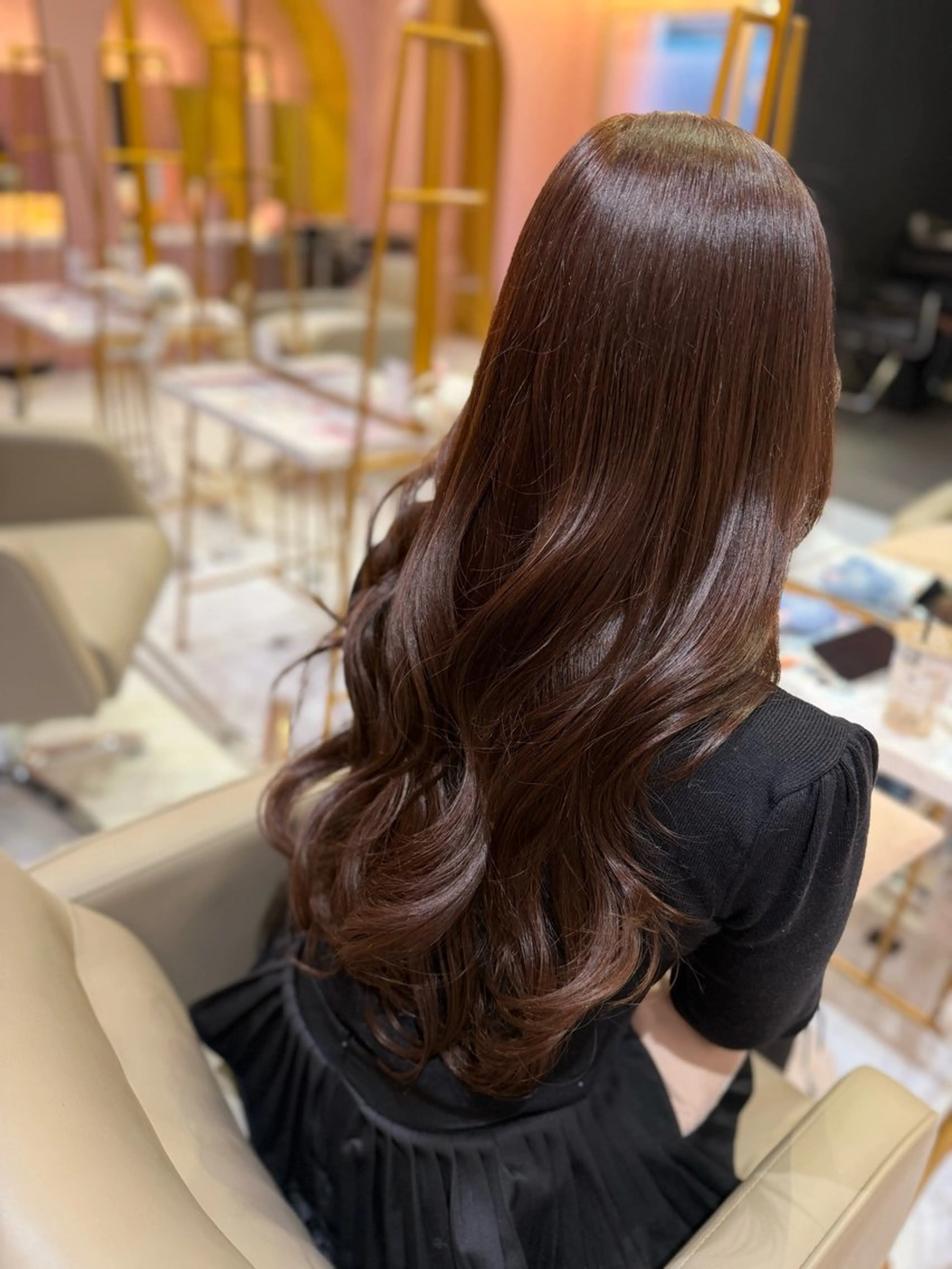 ロング カラー ヘアカラー Sakurada Ayakaのヘアスタイル