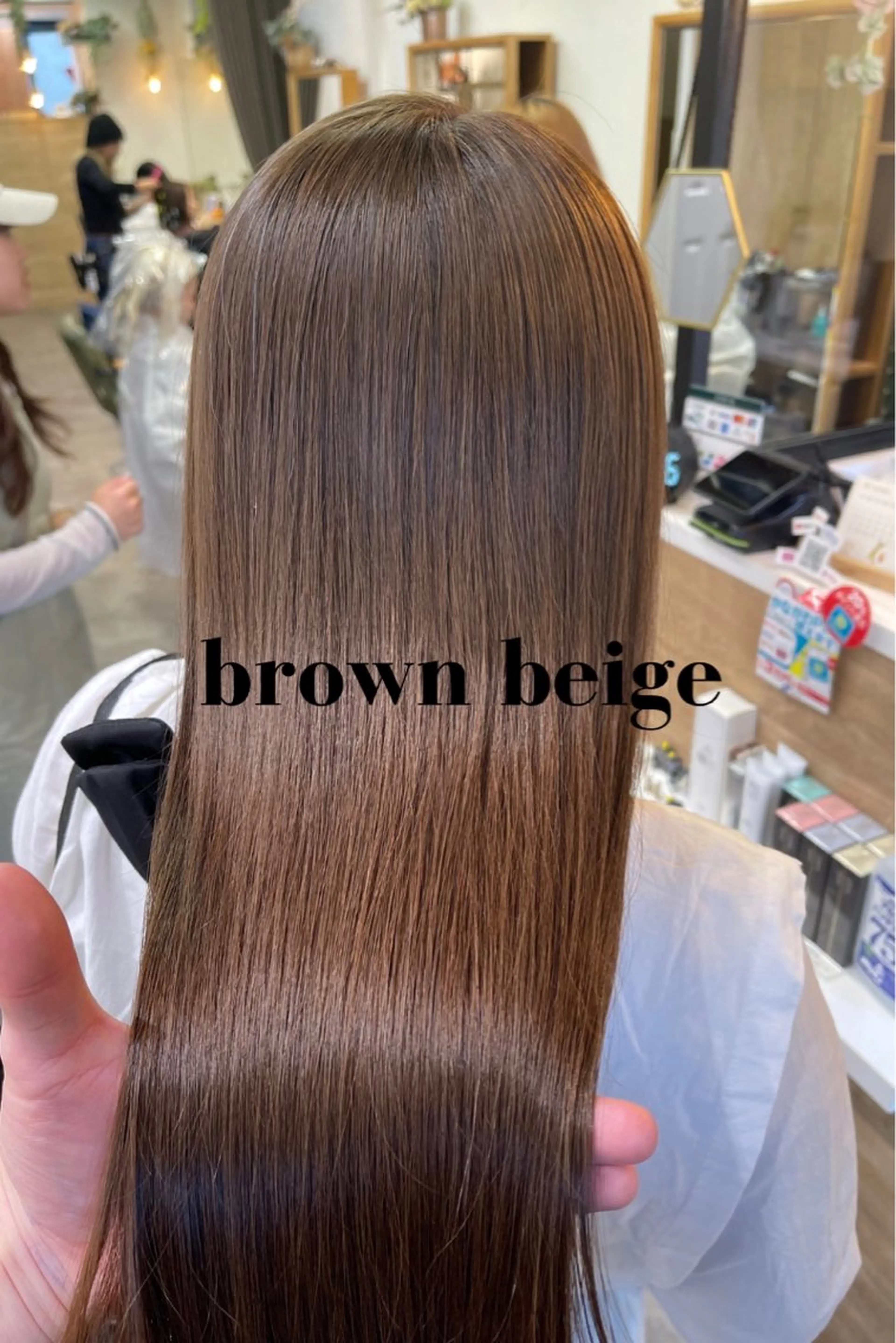 ロング カラー charm《銀座》 ヘアセット/縮毛矯正のヘアスタイル