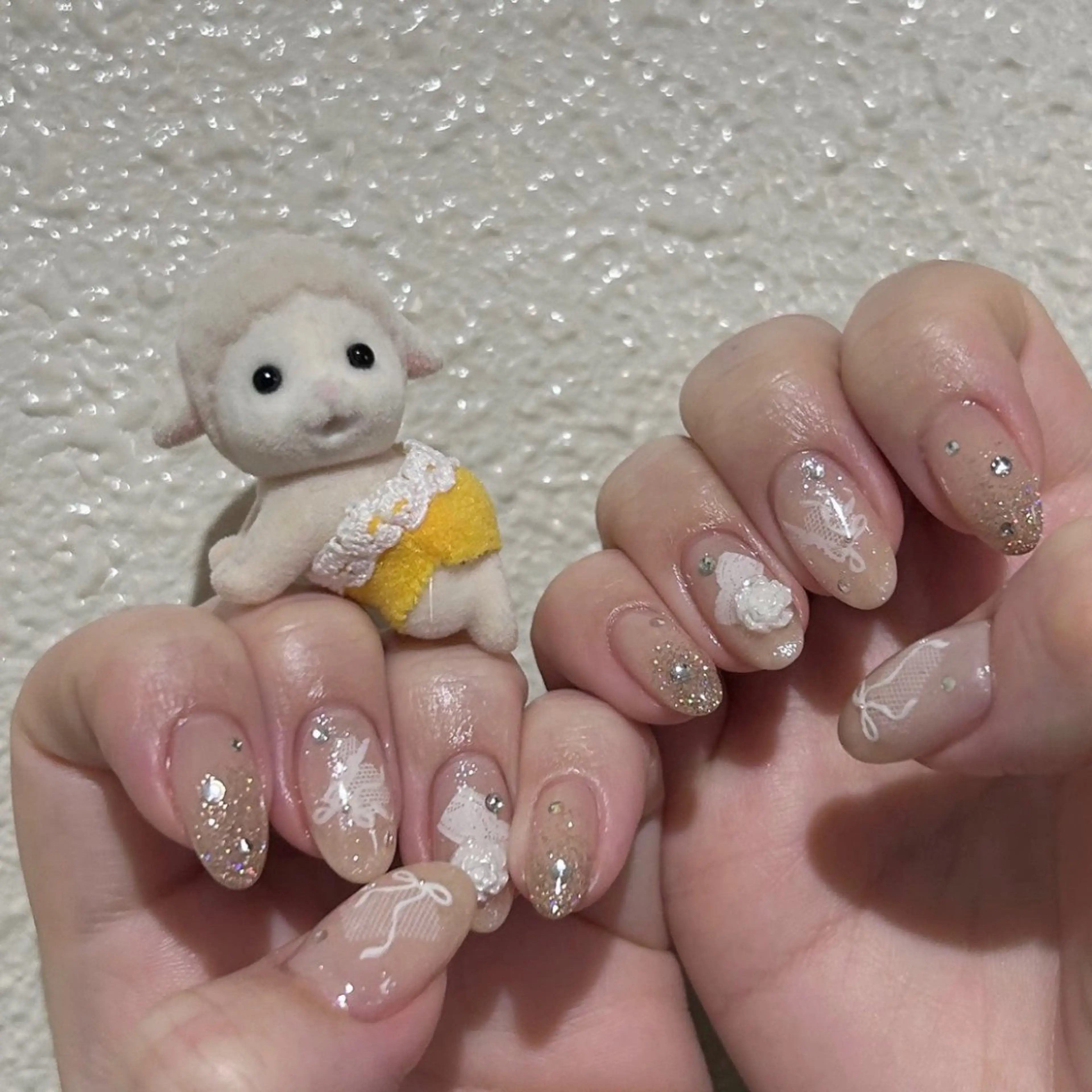 ネイル パラあり！フィルイン 美フォルムのネイルデザイン