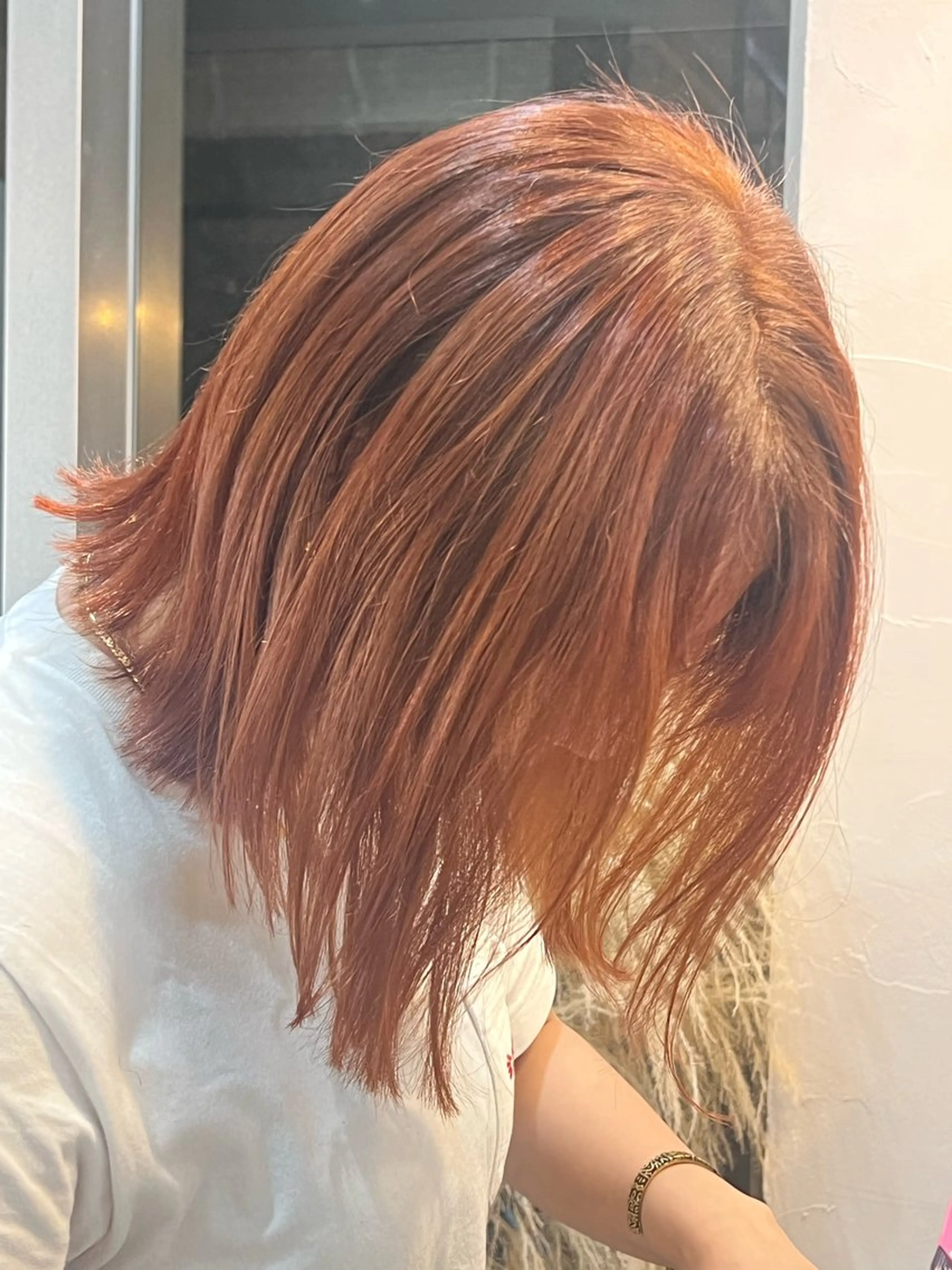 ミディアム カラー 小闕 もち🐈💎✨のヘアスタイル