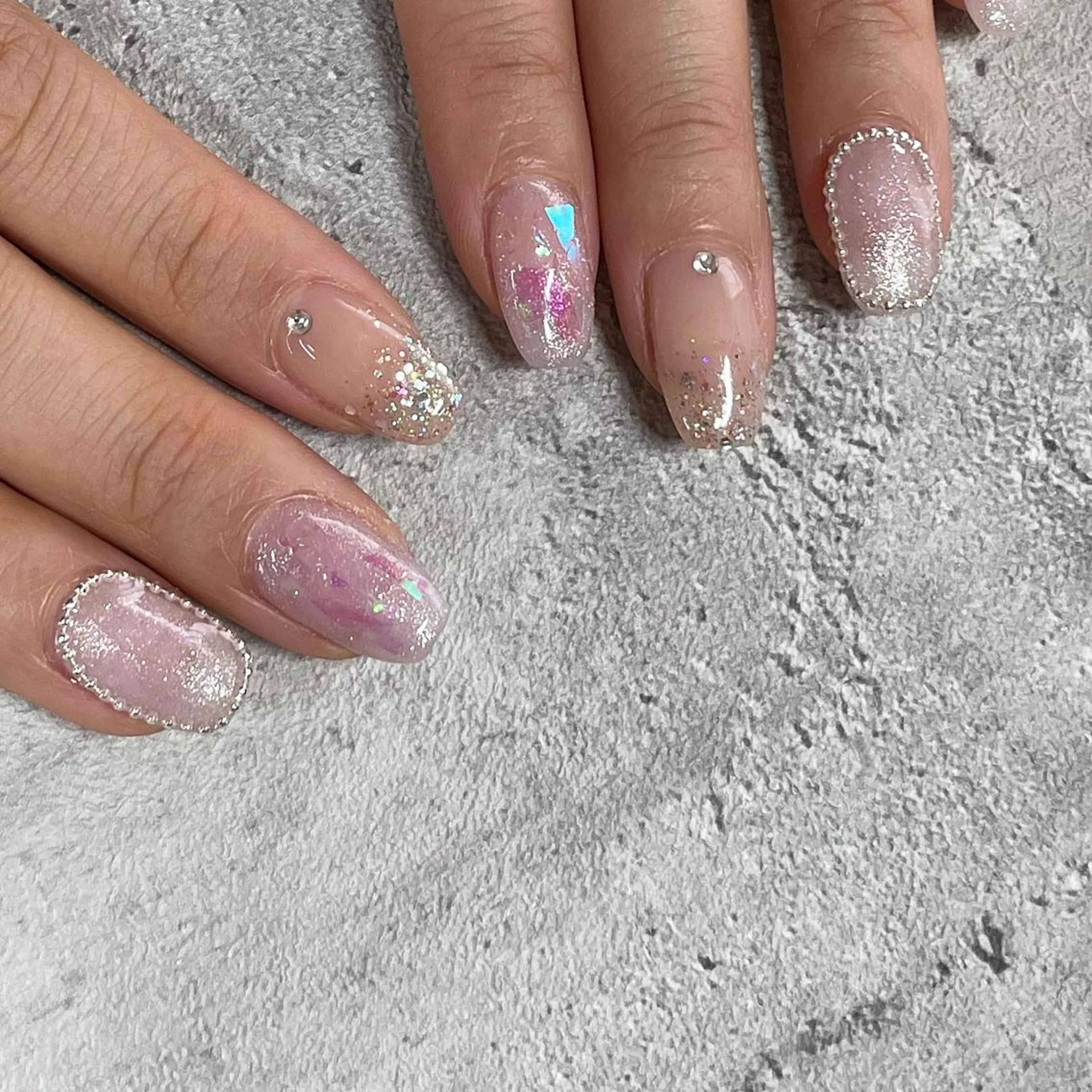 ネイル ジェルネイル 東 千夏のネイルデザイン