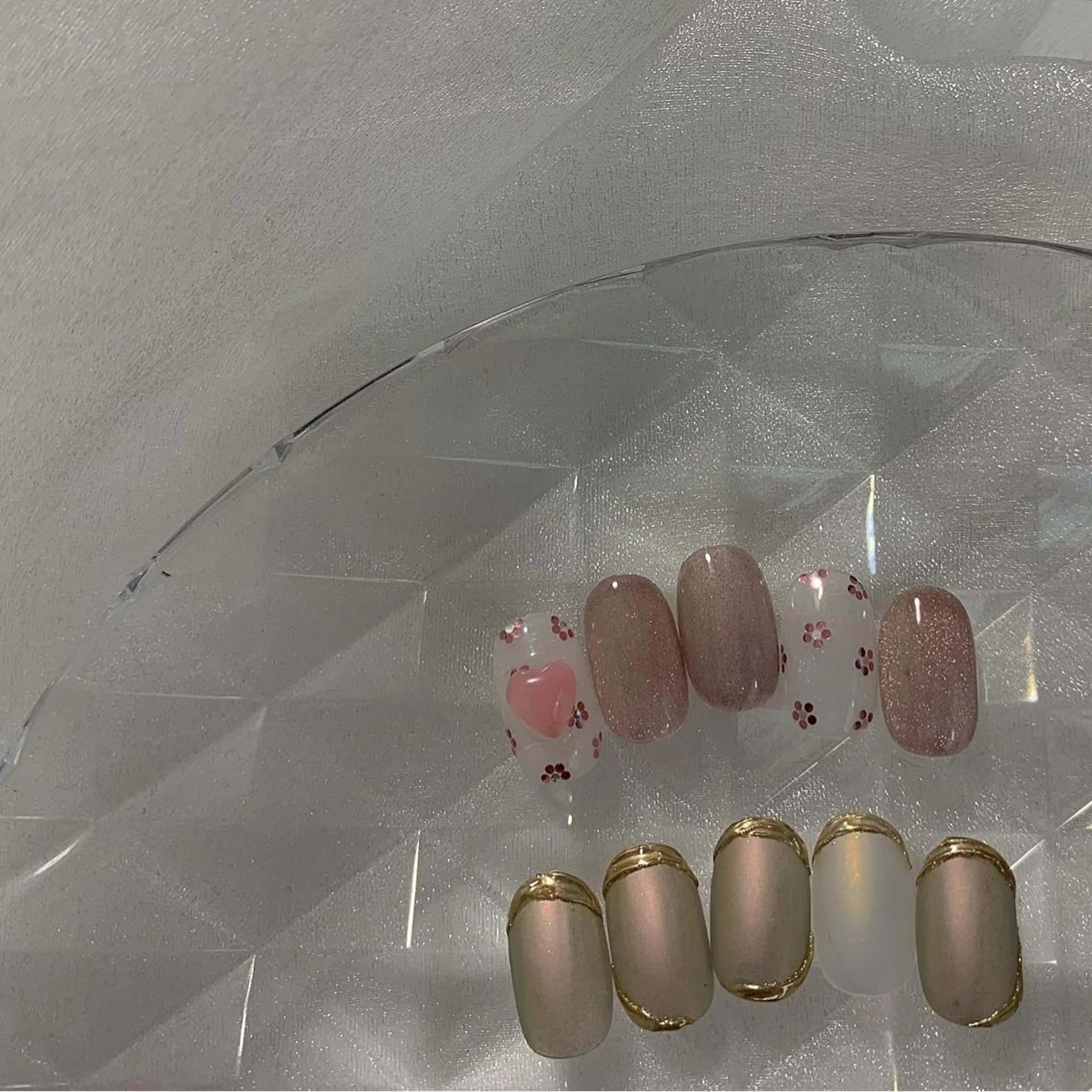 ネイル マグネットネイル マットネイル ハンドネイル ハンドケア lylynail YUUKAのネイルデザイン