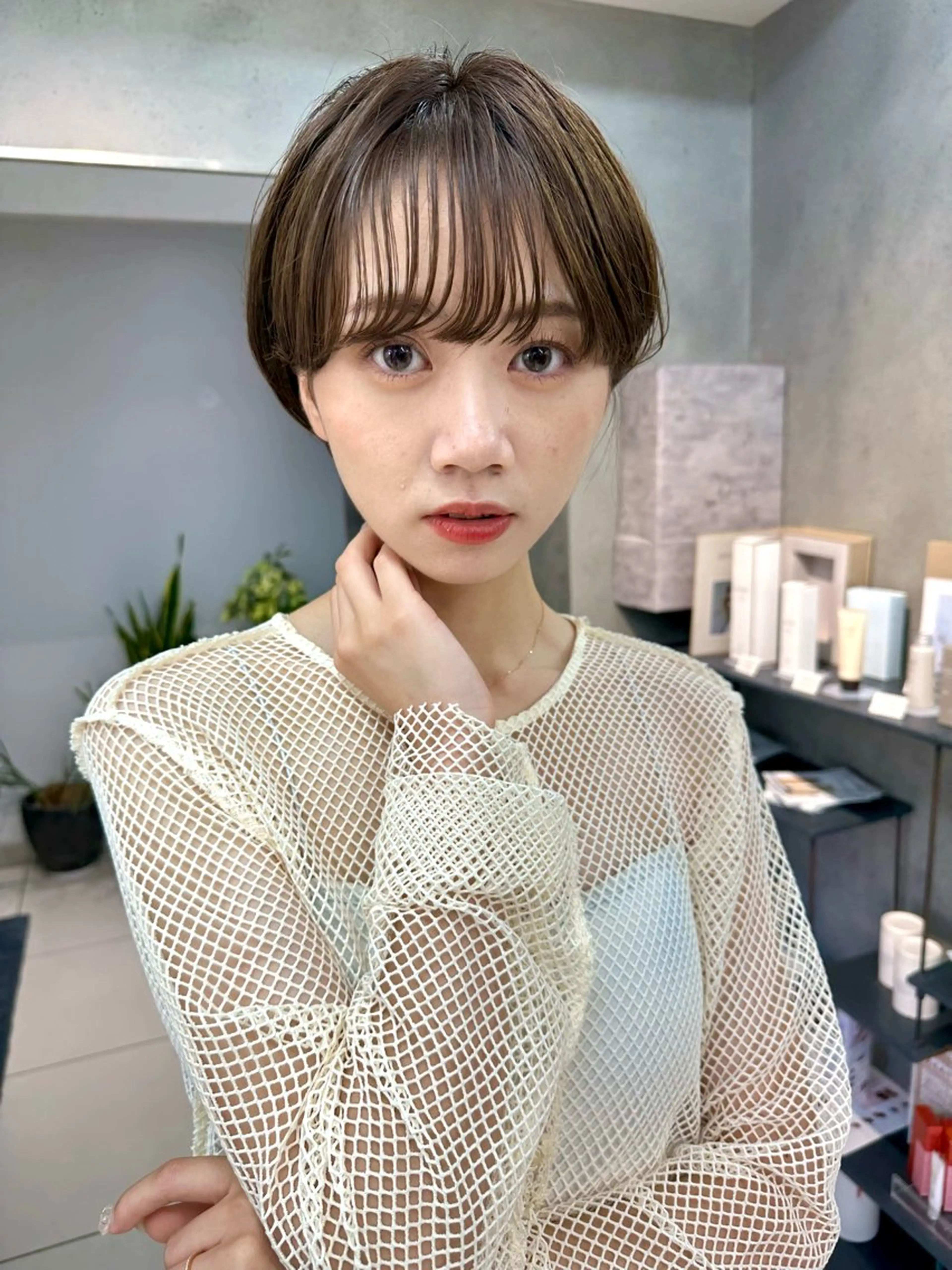 ショート 骨格診断で絶対可愛い ✨丸みショート✨凌弥のヘアスタイル