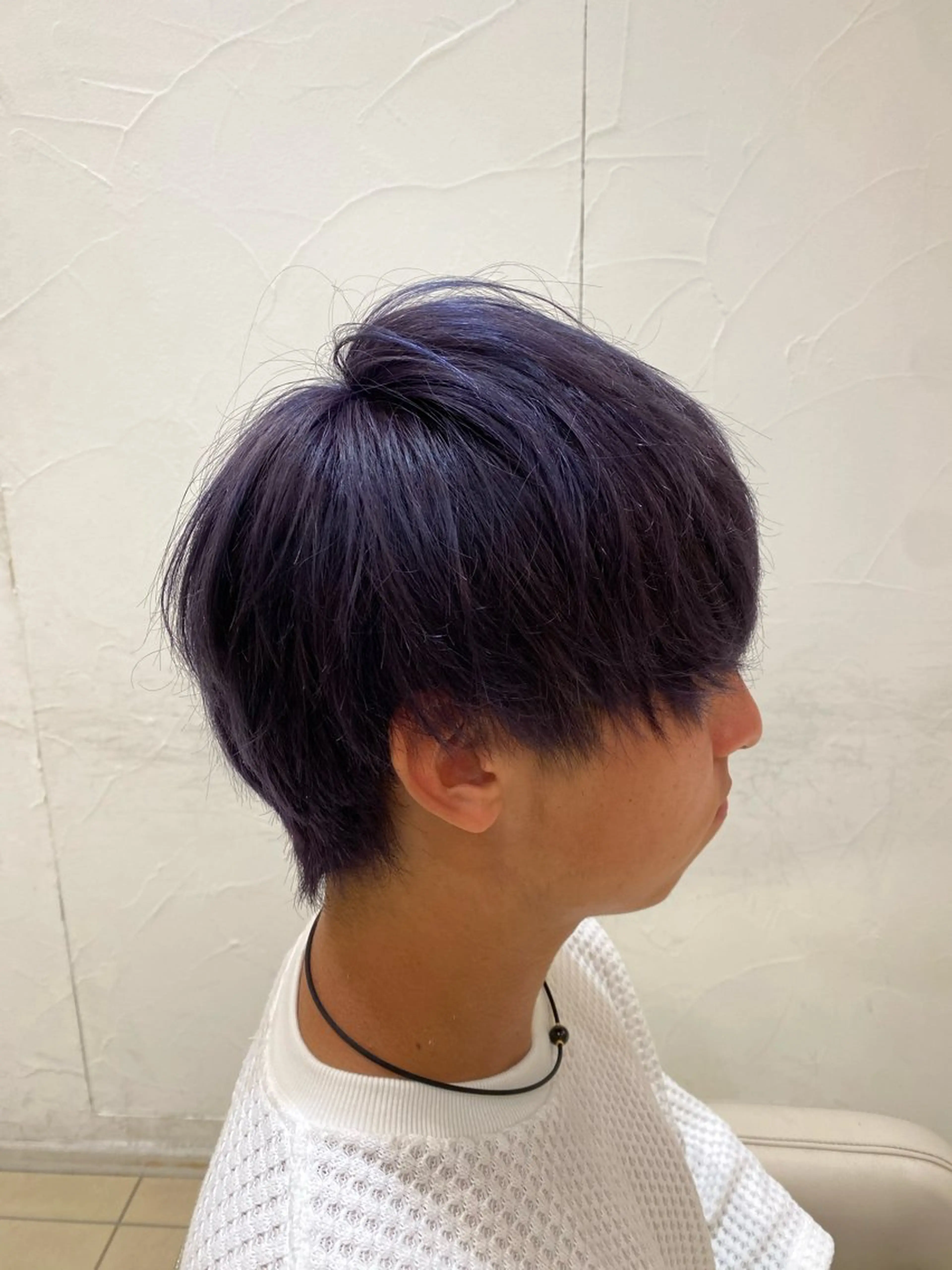 ショート カラー メンズ カット ヘアカラー メンズ特化型美容師 栗山勇人のヘアスタイル