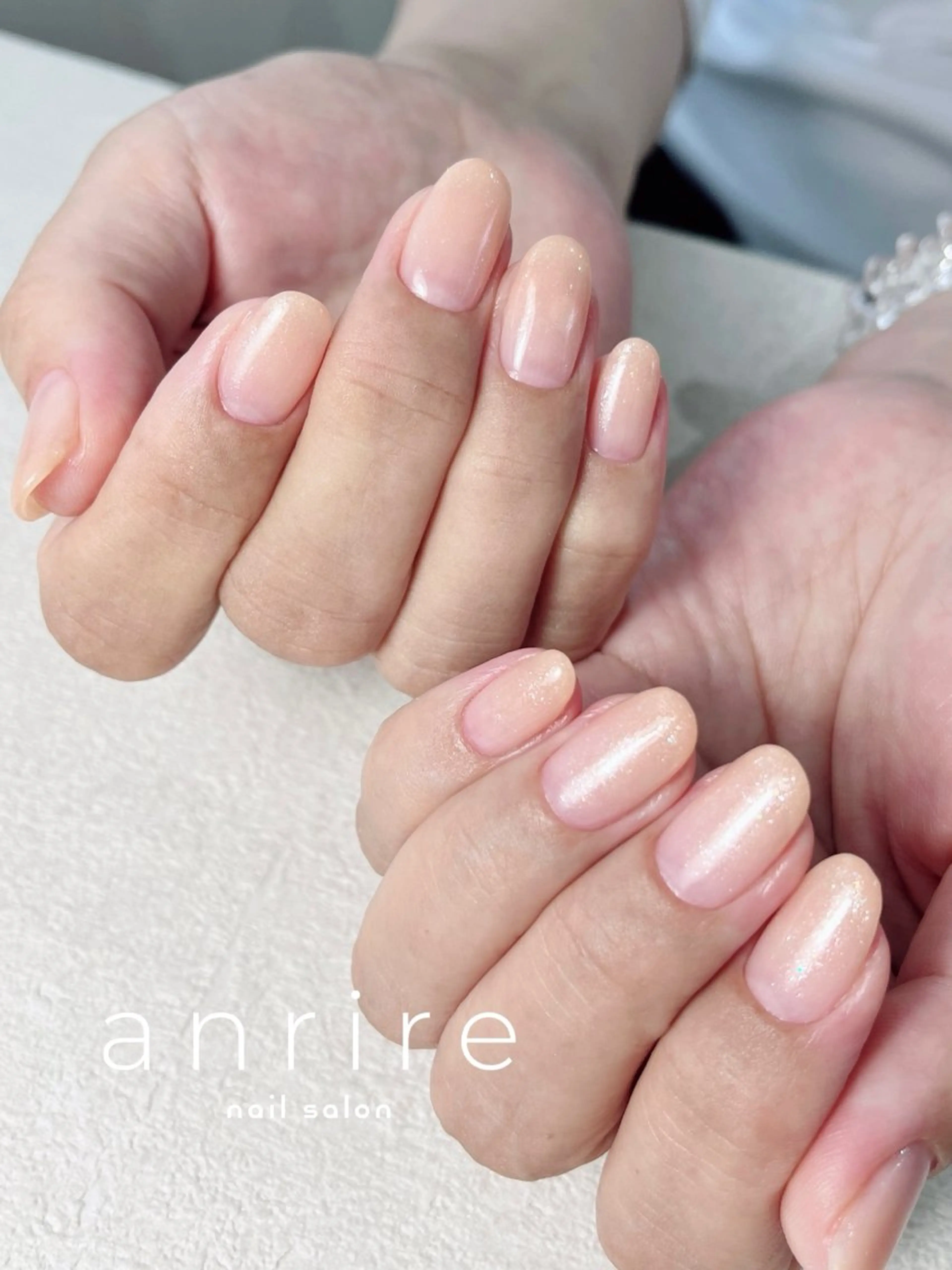 ネイル ジェルネイル グラデーション キラキラネイル ラメ(グリッター) オフィスネイル ハンドネイル nailsalon anrireのネイルデザイン
