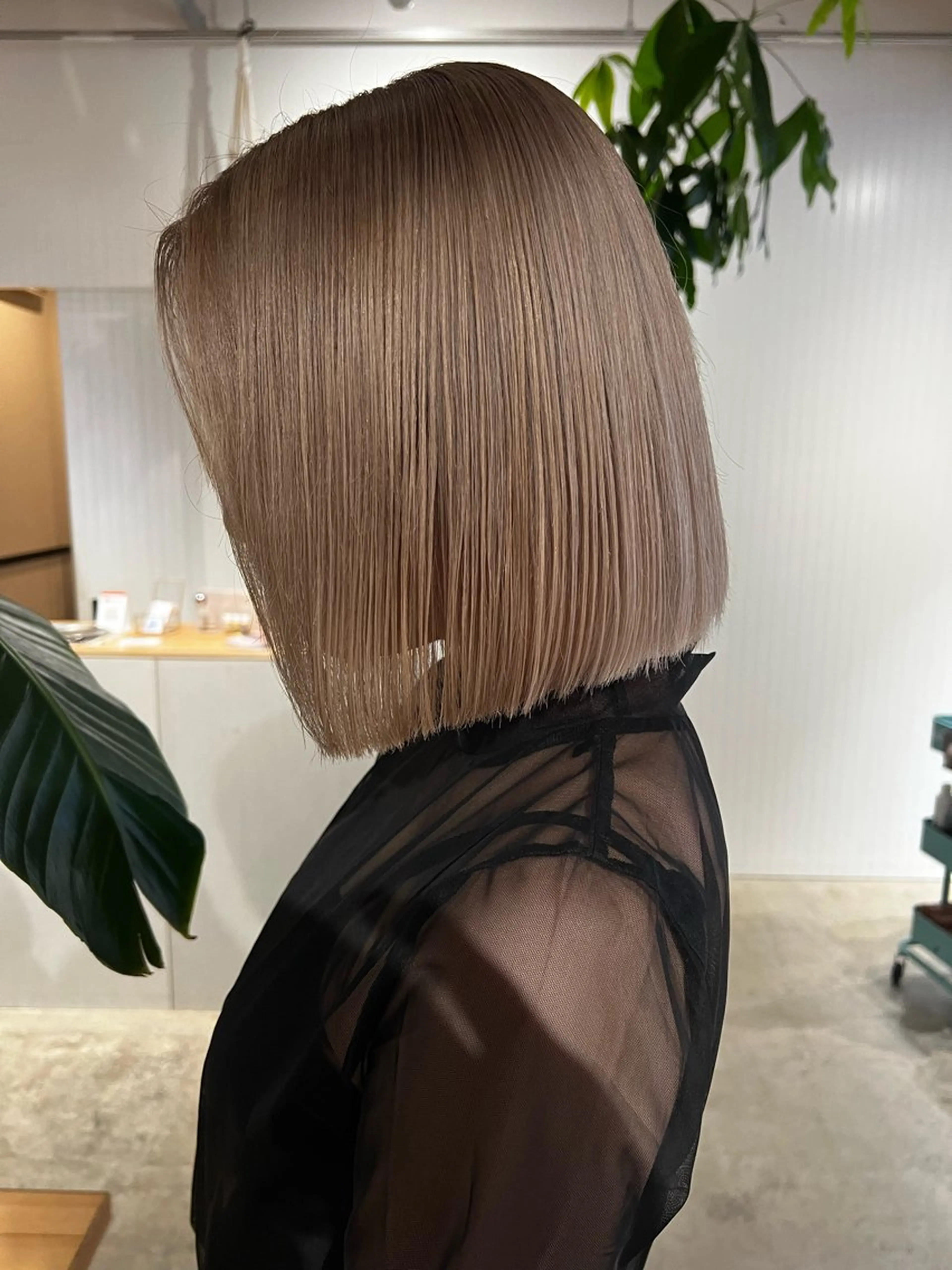 ミディアム Kazusa/艶髪 /ハイトーン🌈のヘアスタイル