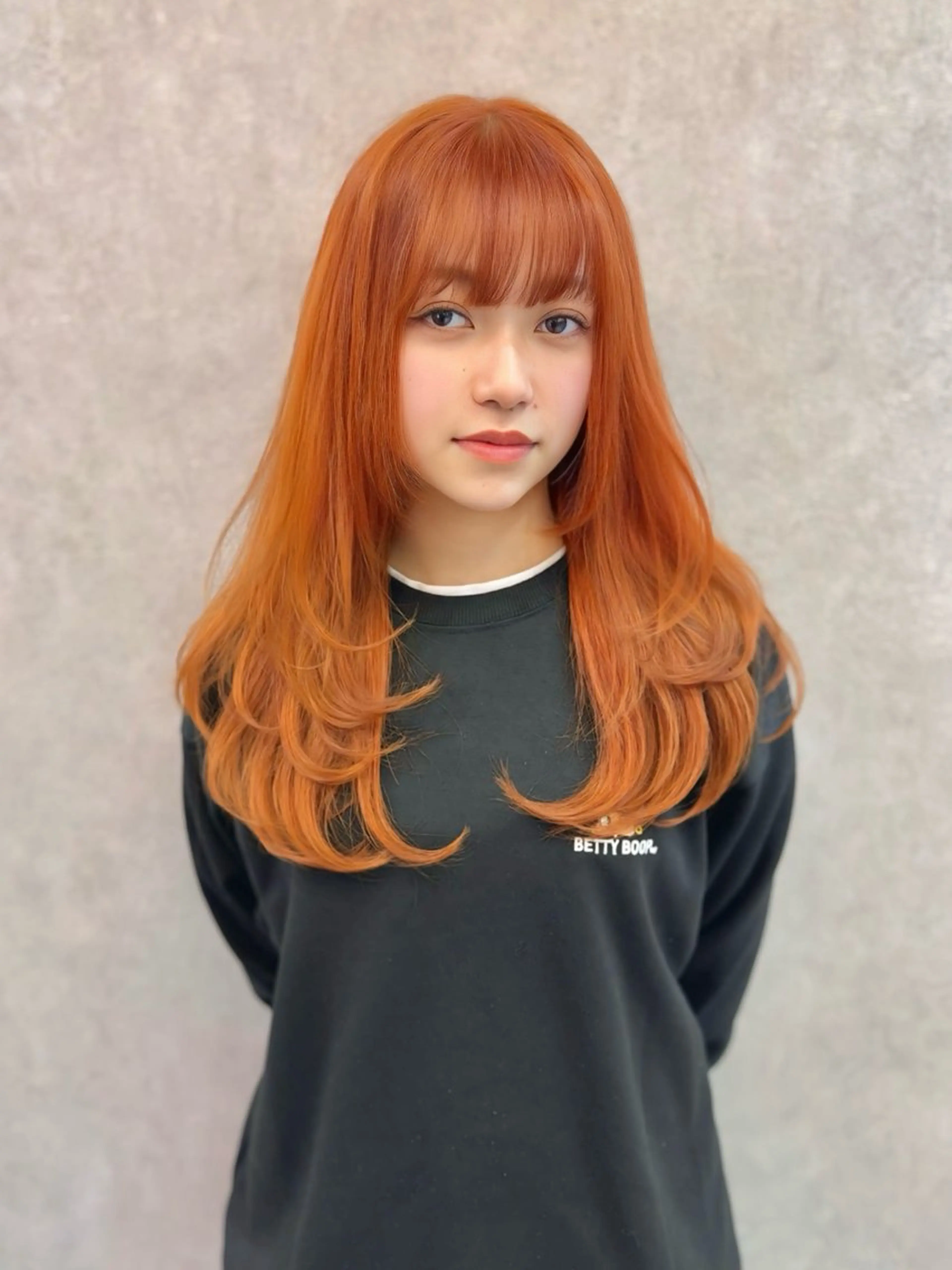 セミロング カラー ヘアアレンジ ヘアカラー トリートメント yuuto🌈 透明感カラーのヘアスタイル