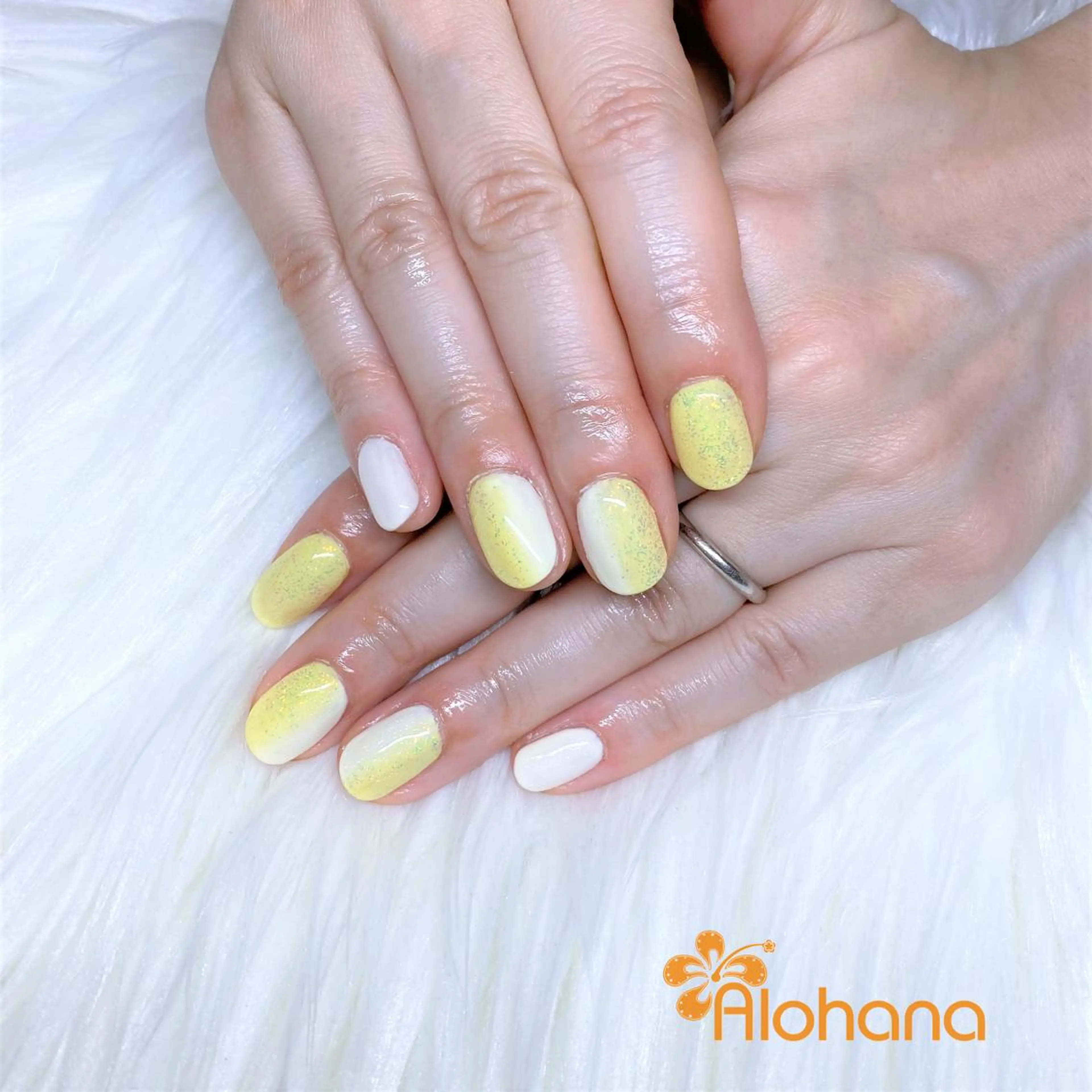 ネイル グラデーション ハンドネイル Alohana Minaのネイルデザイン