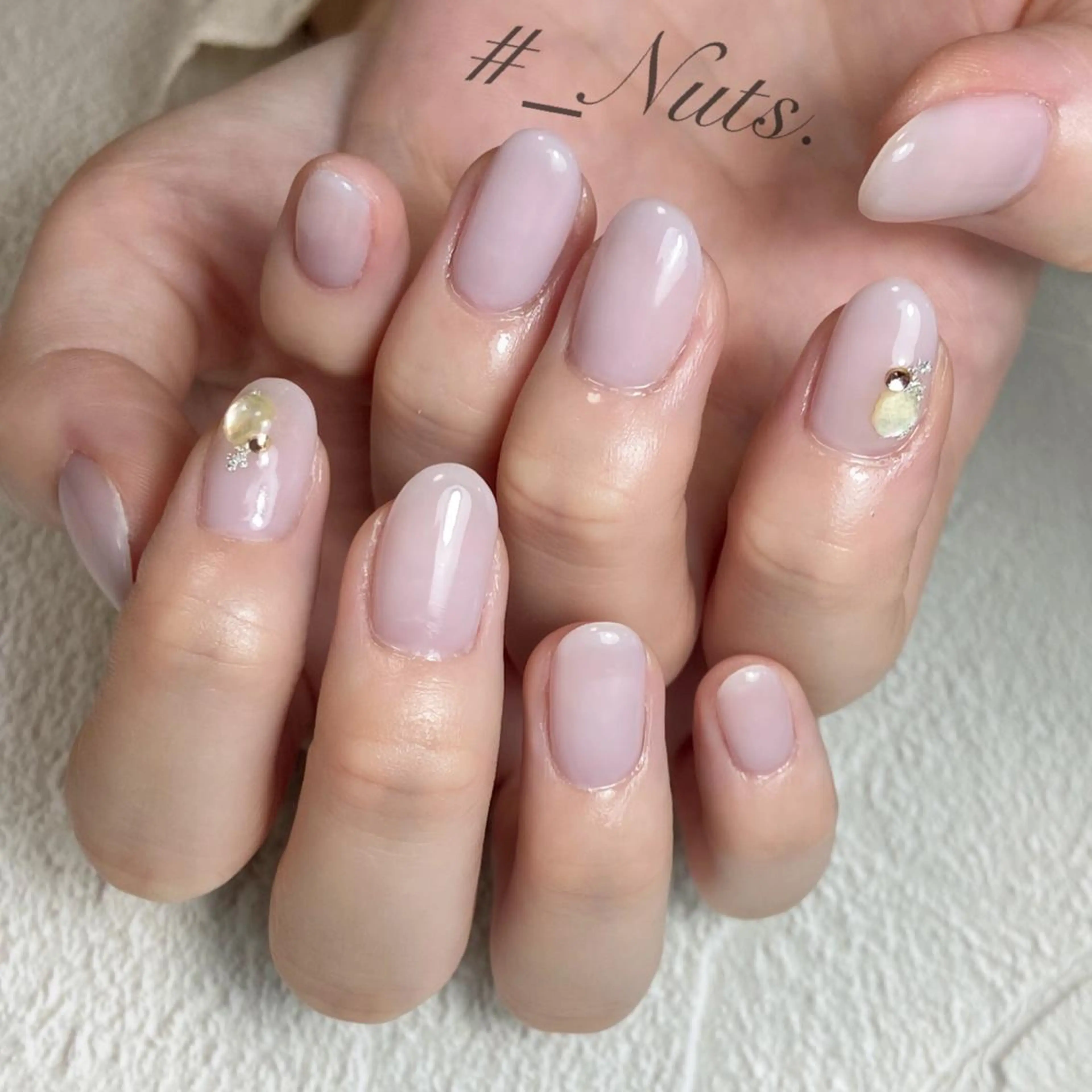 ネイル シンプルネイル 土居 夏美/束感マツエクのマツエク・マツパデザイン