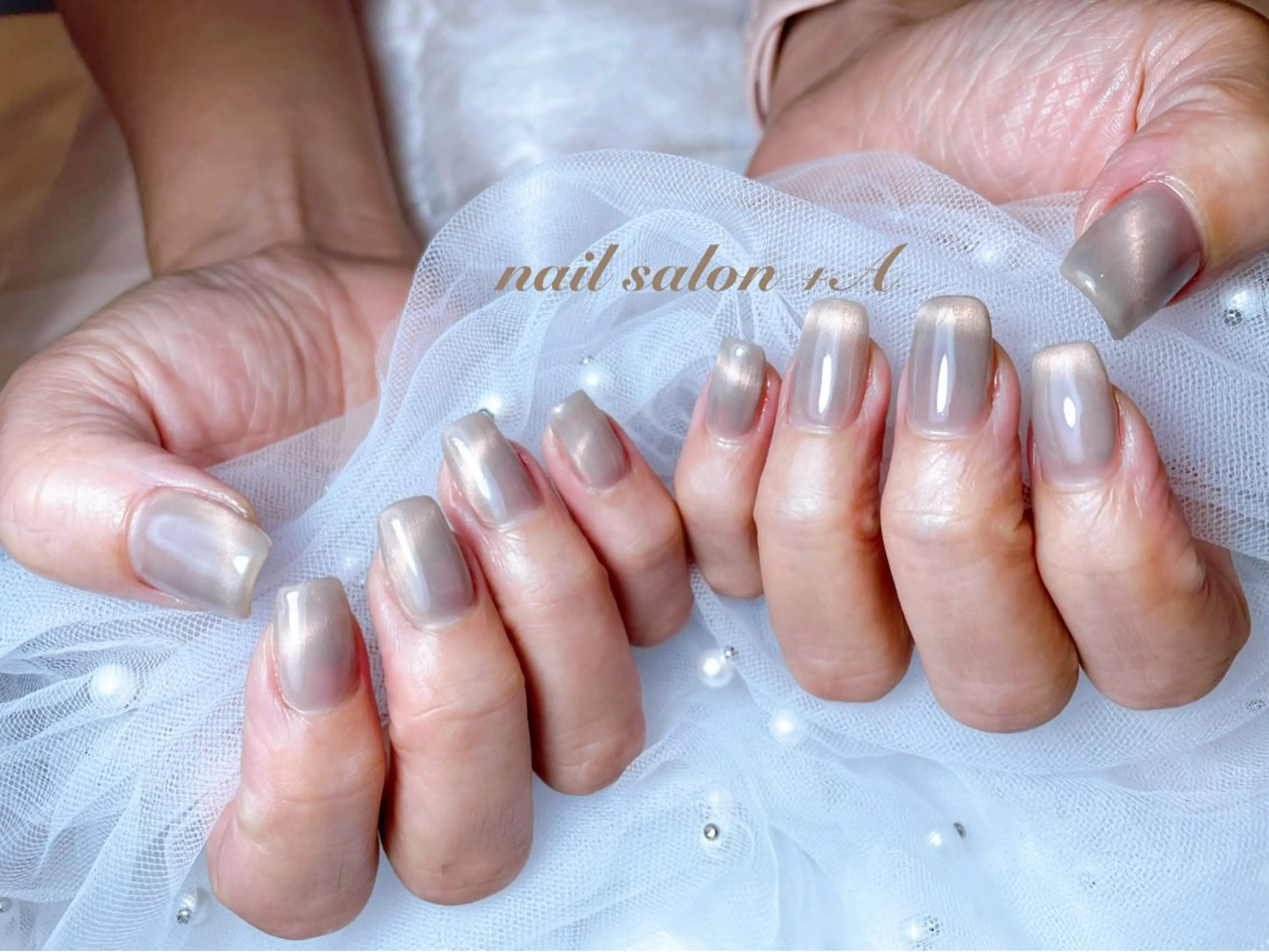 ショート ハンドネイル Nail Salon +Aのネイルデザイン