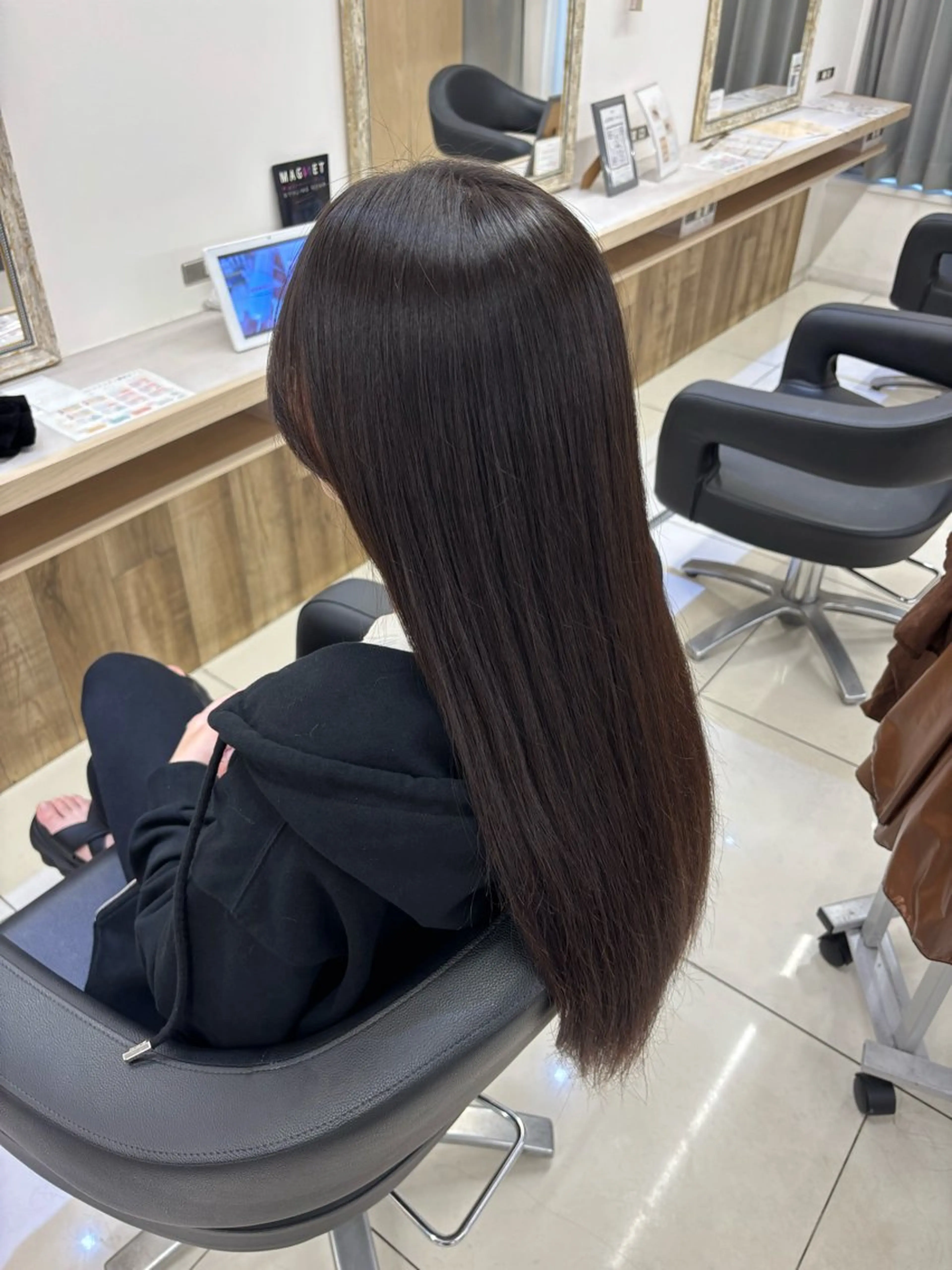 梶山 愛夢のヘアスタイル