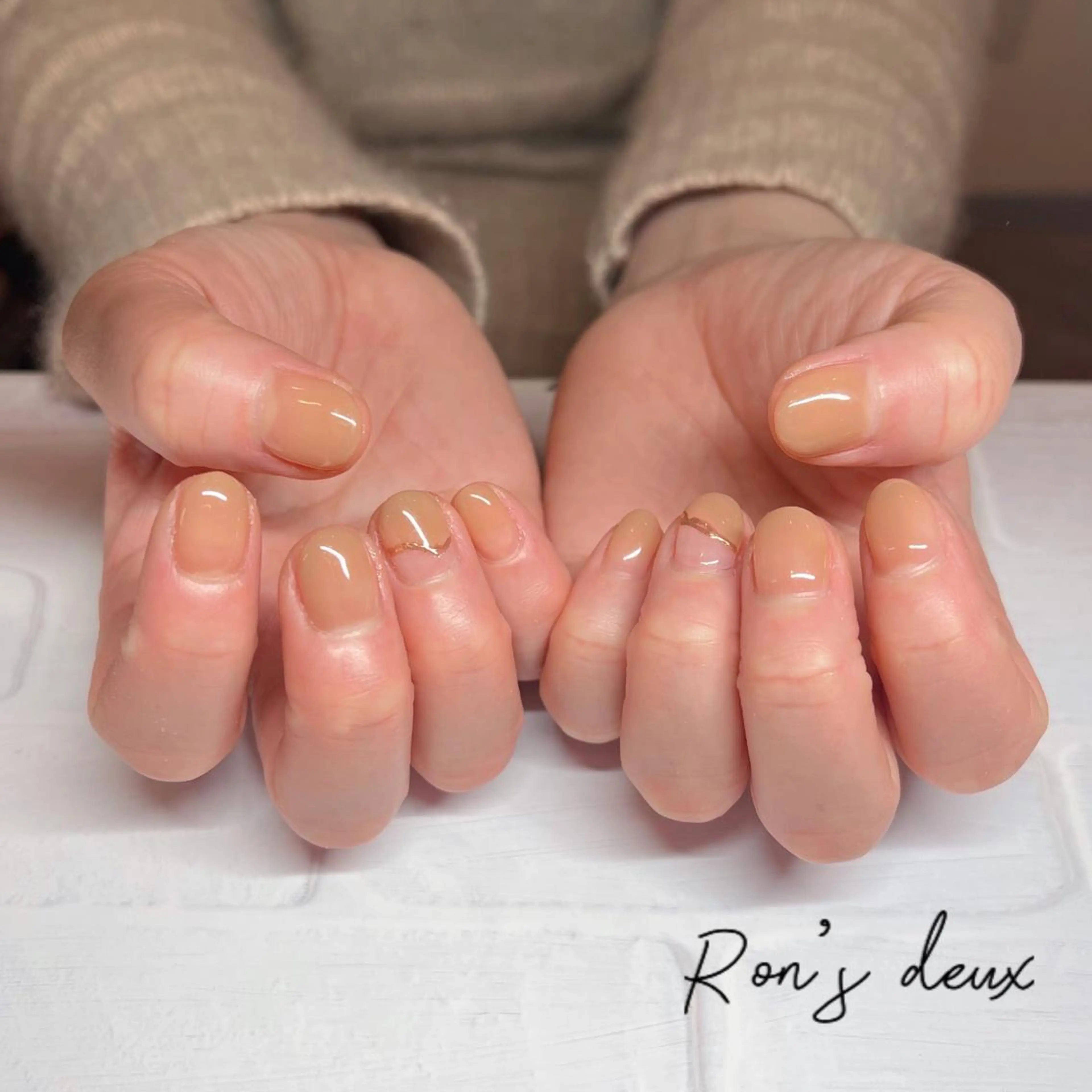 ネイル Ron's nail 笹岡のネイルデザイン
