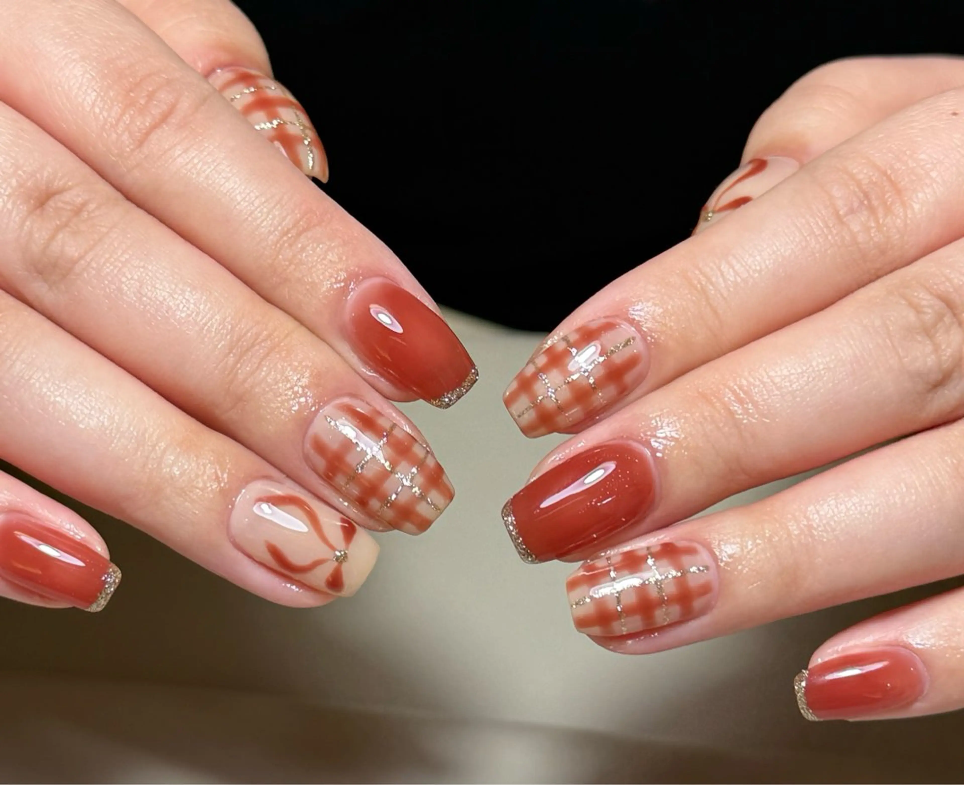 ネイル ハンドネイル ハンドケア 🍑 momo_nailのネイルデザイン