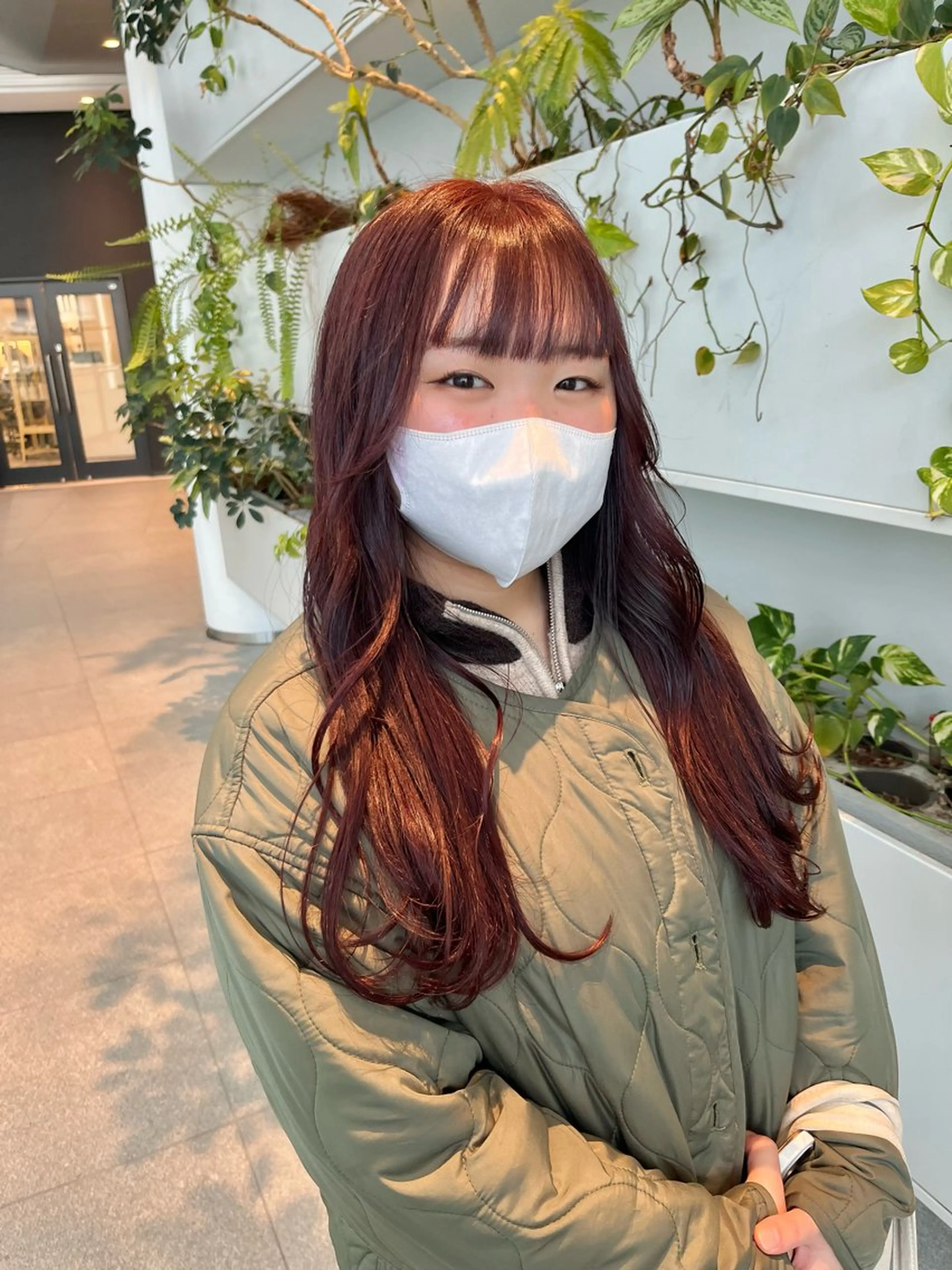 ロング カラー くさかみさき🌼暖色 /耳つぼ/オタク🌼のヘアスタイル