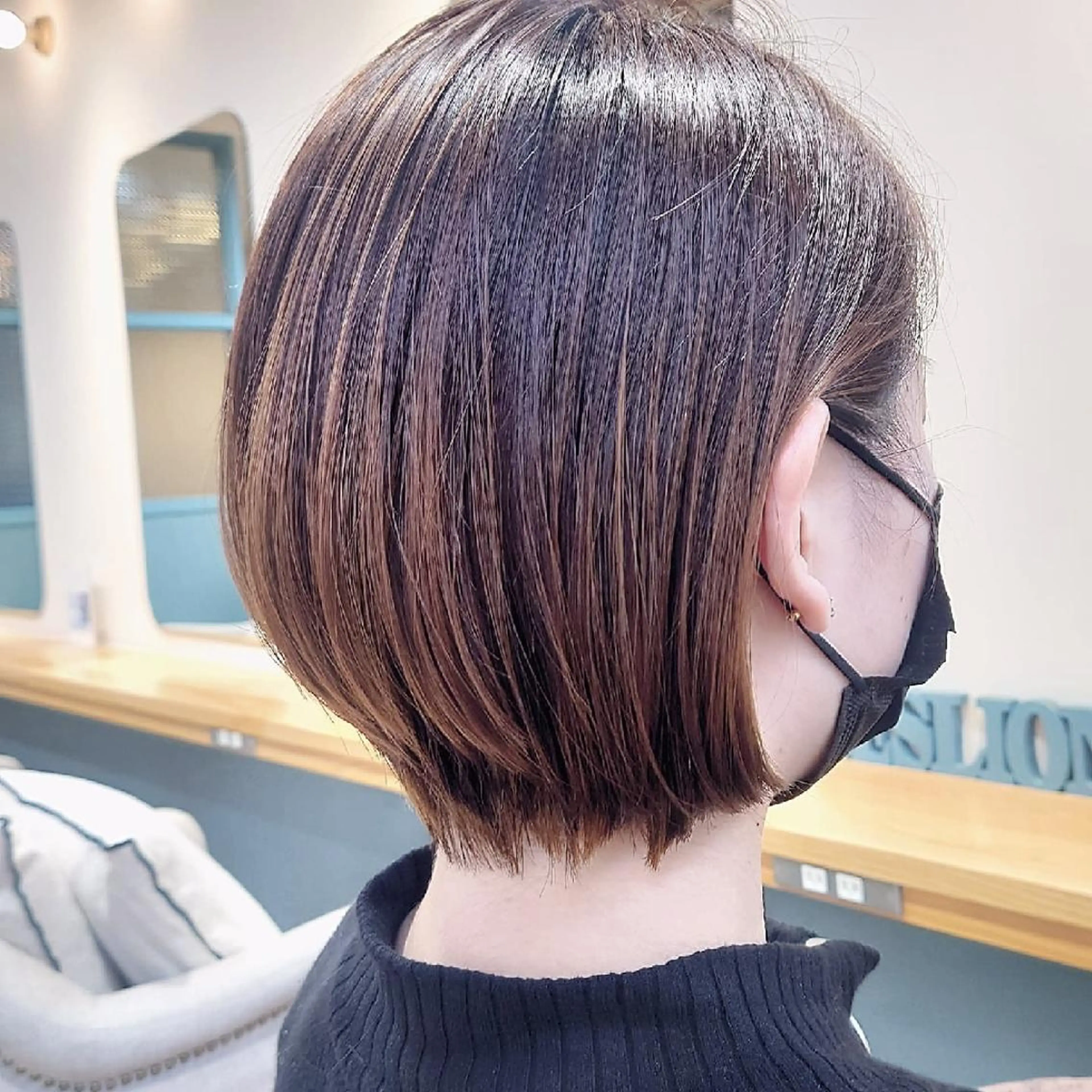 ショート カラー ボブ カット CESLIONS祐天寺所属・田中将平【 サロンマネージャー】のヘアスタイル