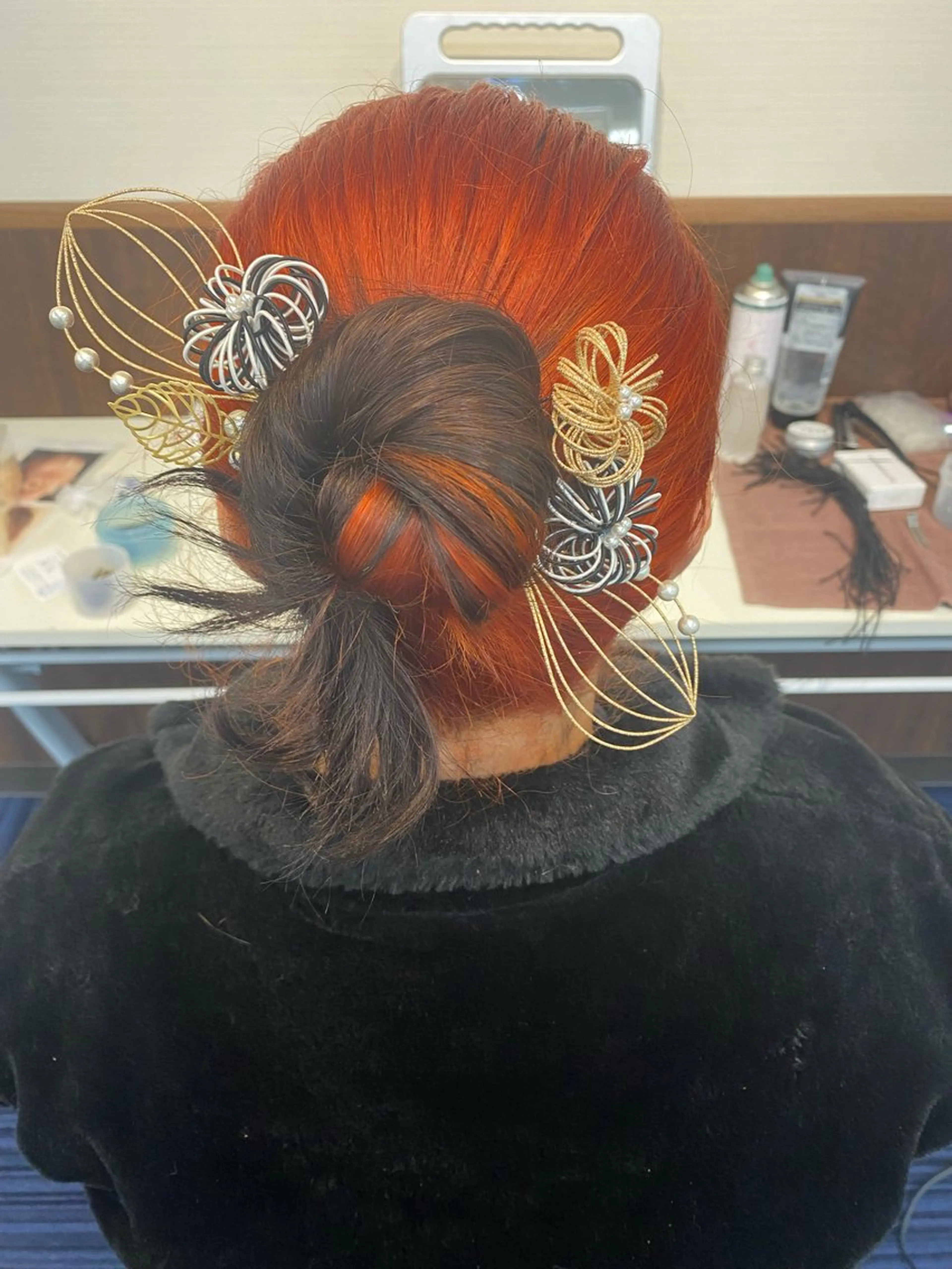 セミロング ヘアアレンジ ヘアセット Avalon所属・Hiroshi ヒロシのヘアスタイル