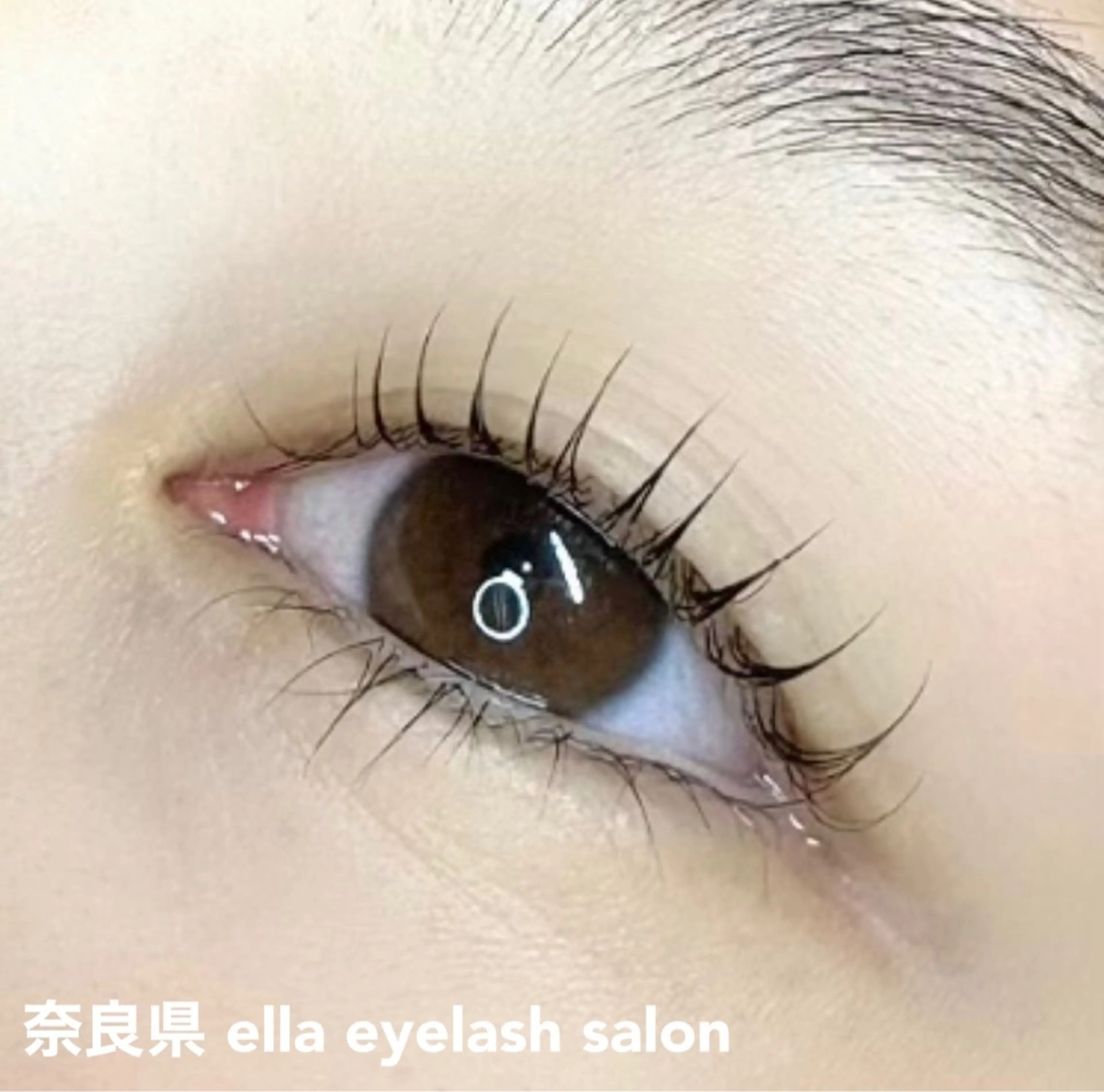 マツエク・マツパ 一重×まつ毛パーマ ella eyelashのマツエク・マツパデザイン