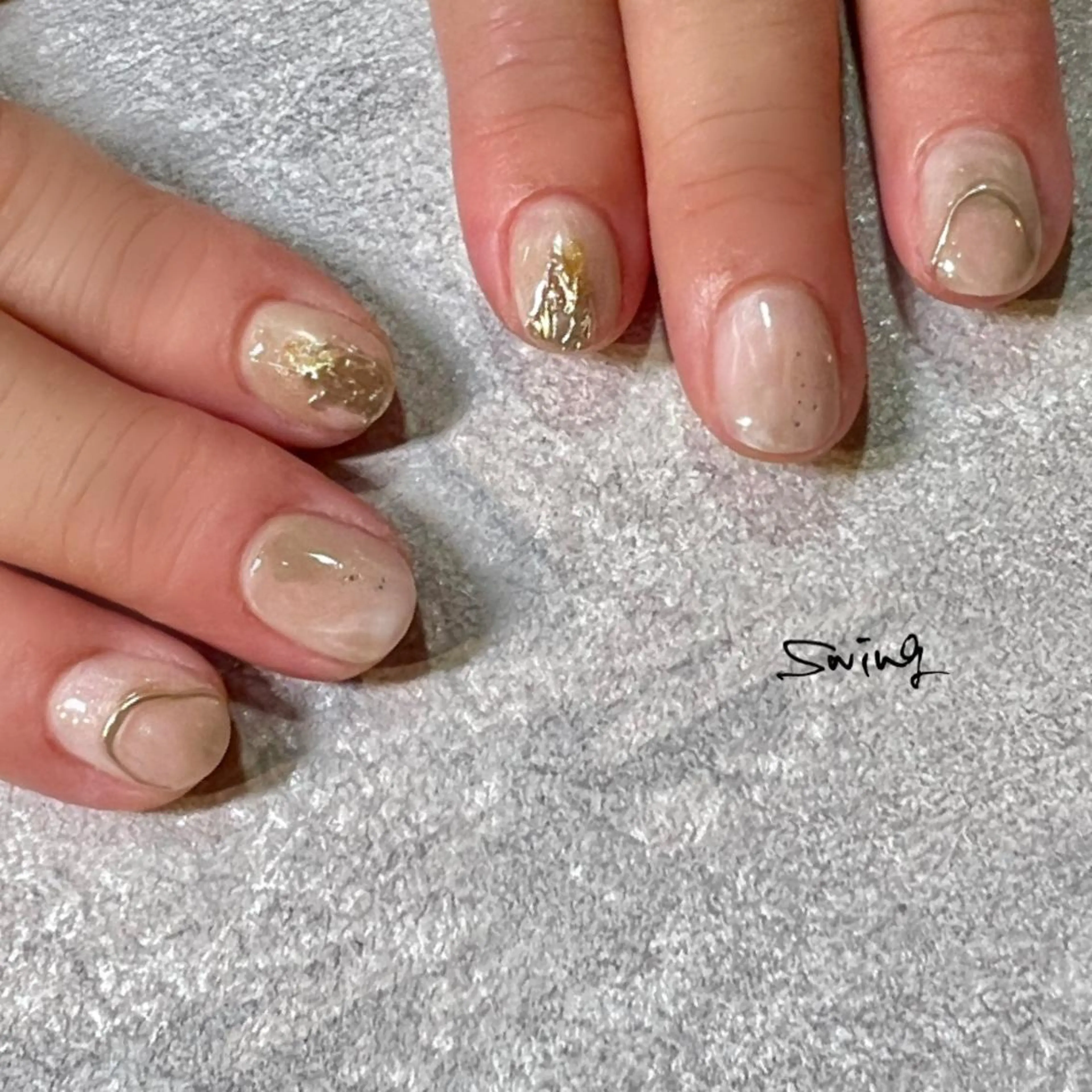 ネイル オフィスネイル SWING Nail Salon所属・Yoshida Takakoのネイルデザイン