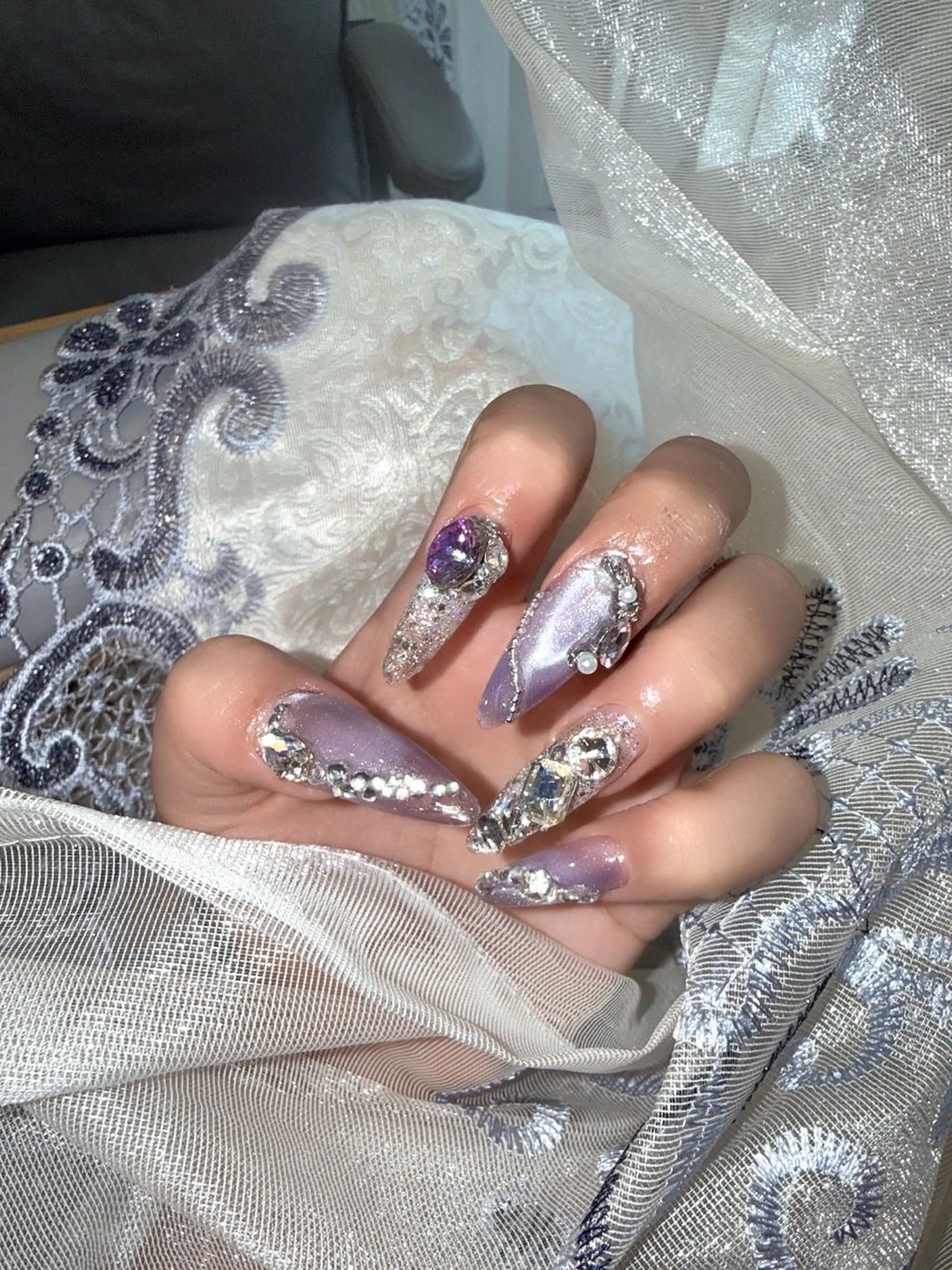 ネイル 持ち込み 南田 リジュンのネイルデザイン