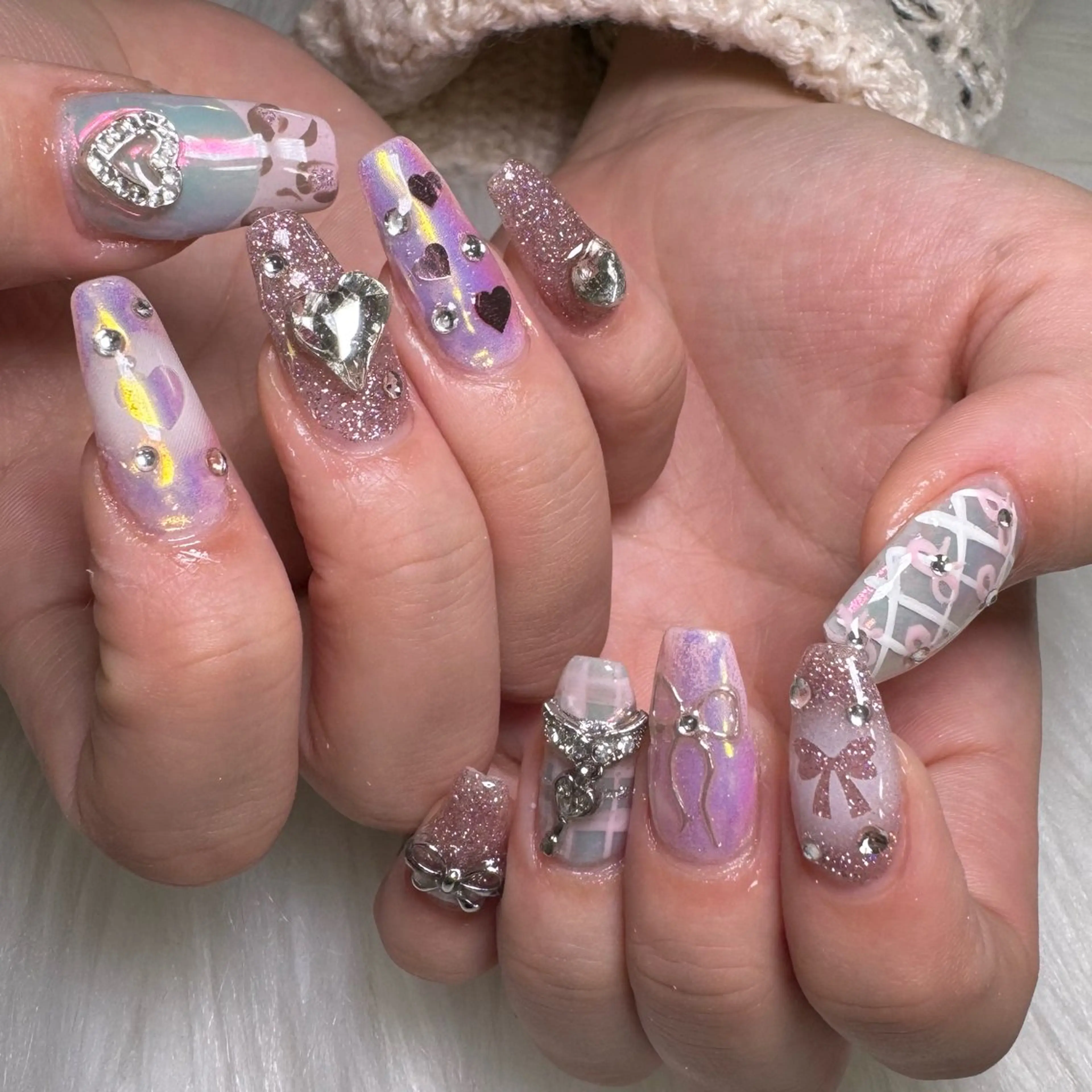 ネイル ハンドネイル 黒川 実祐のネイルデザイン