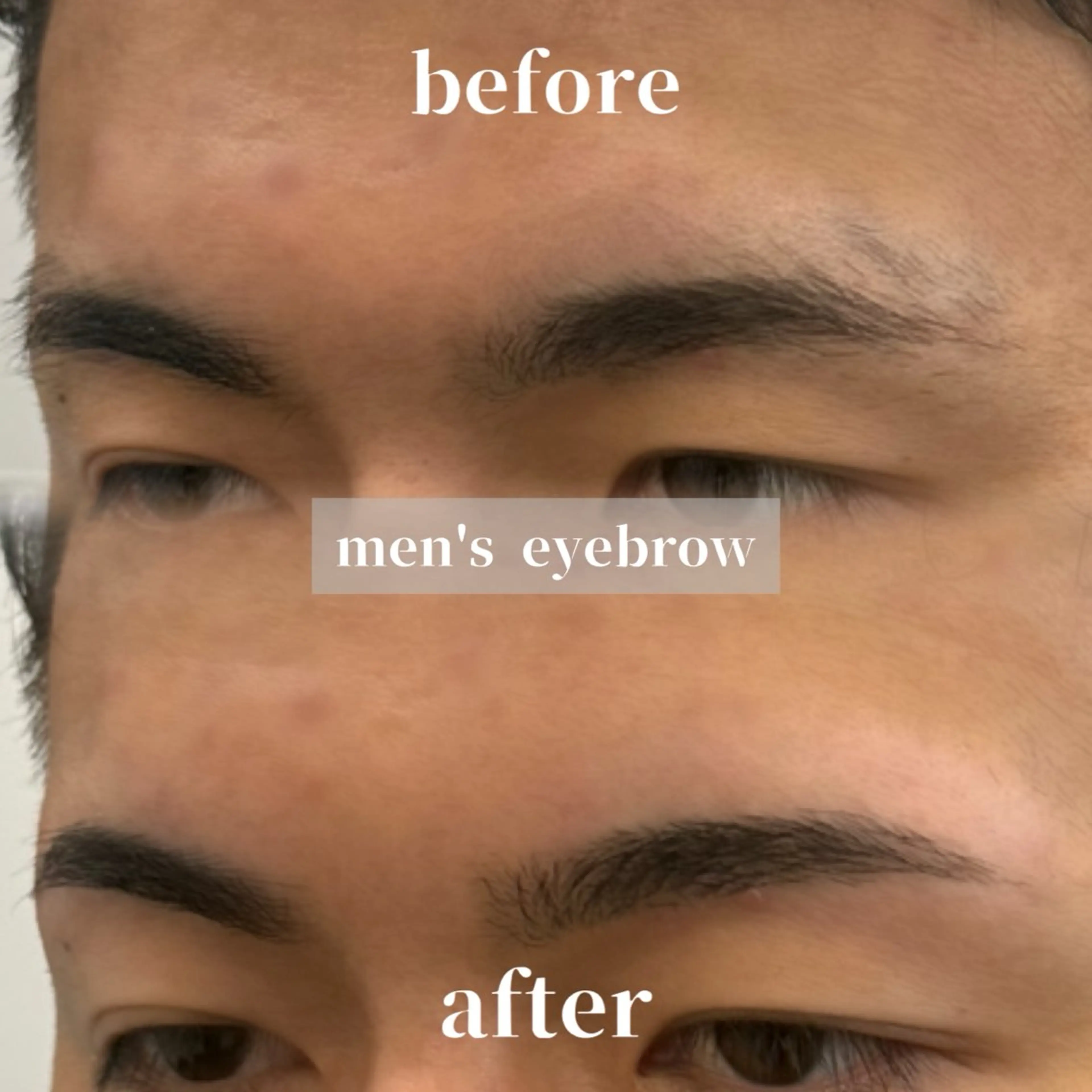 メンズ アイブロウ ビジネス ワックス脱毛 眉カット hayama|仙台| メンズ眉 × 清潔感の眉毛・アイブロウイメージ
