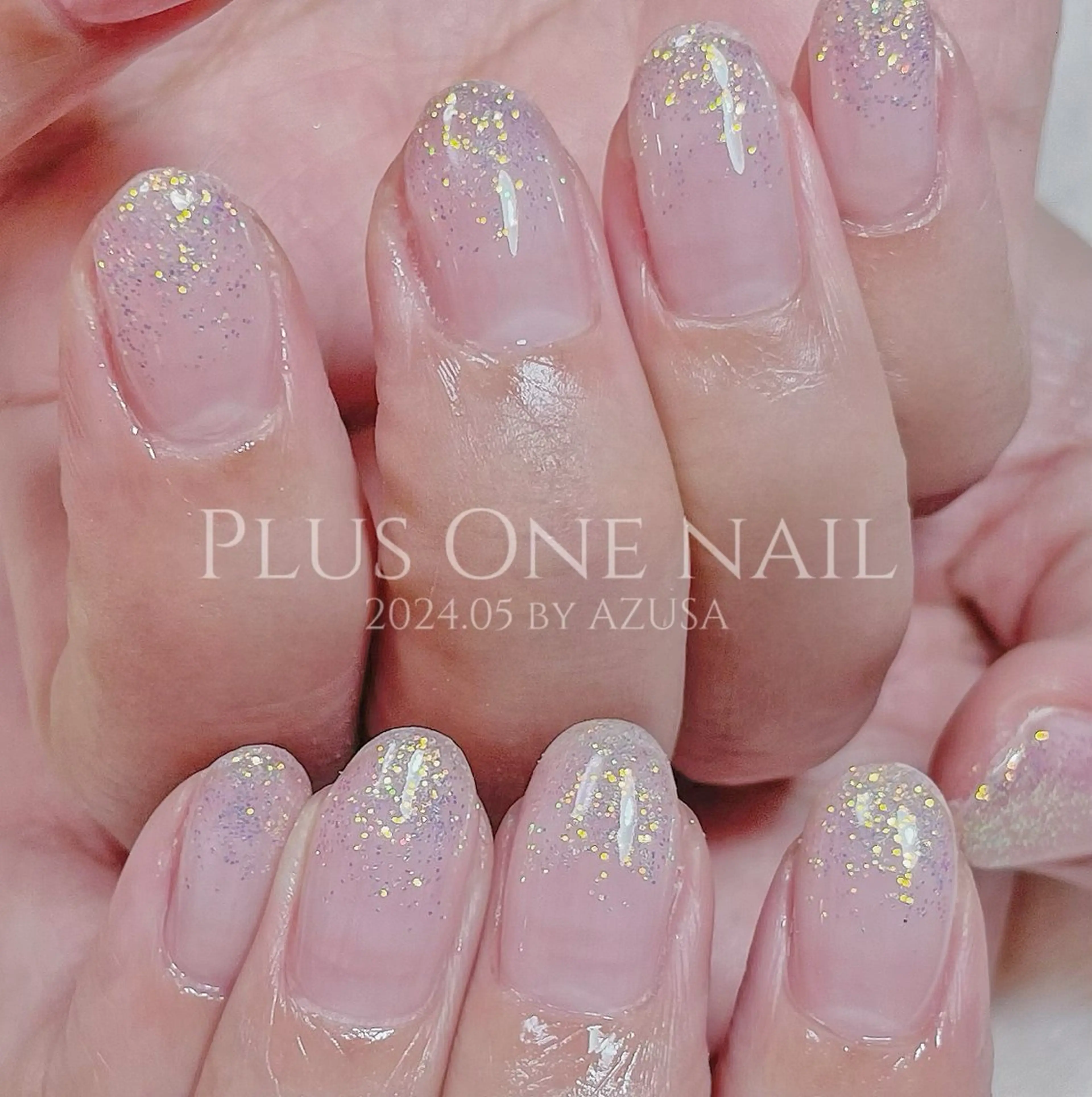 HAND｜ラメグラデーション（新規初回OFF無料）の写真