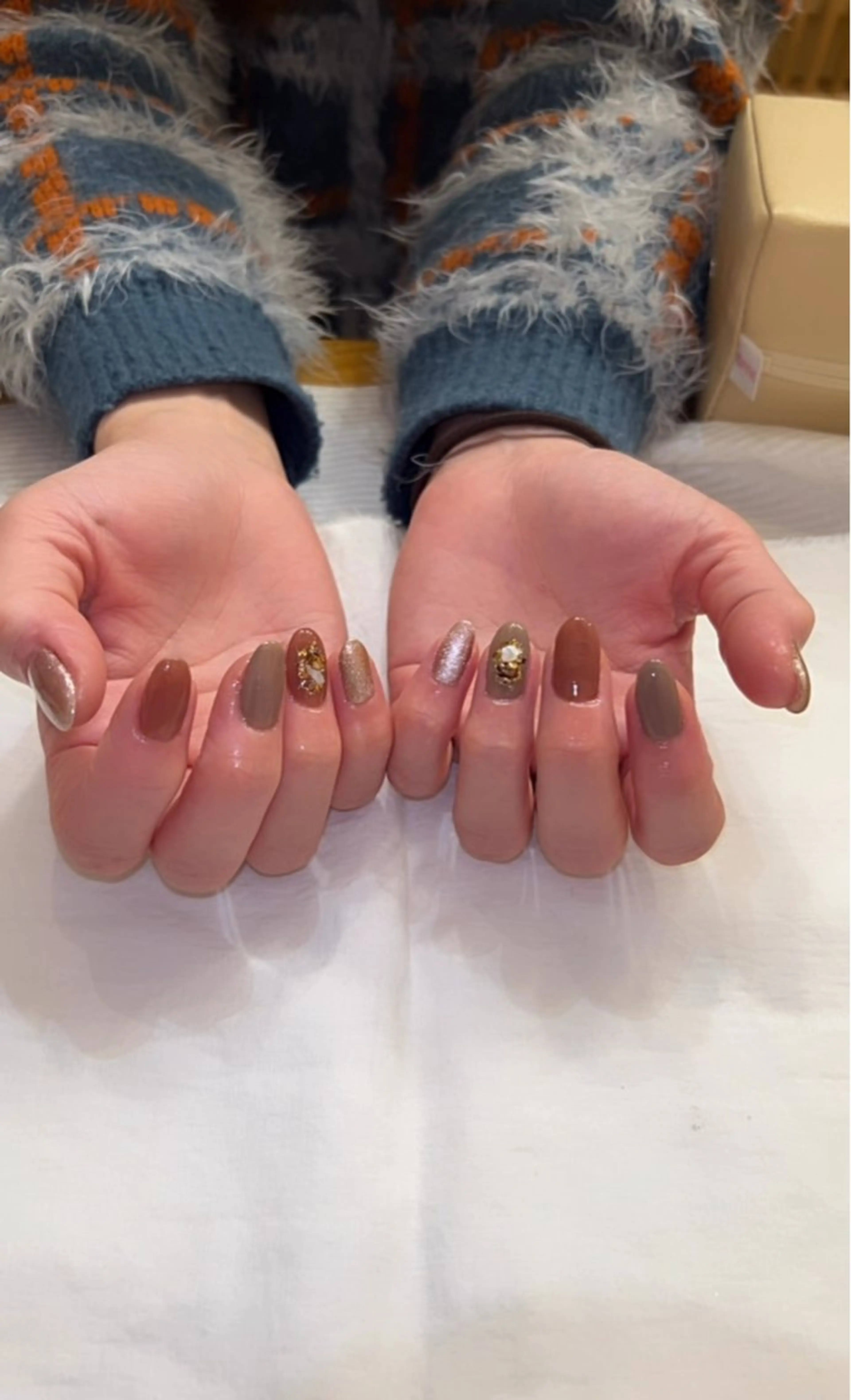 ネイル 🐉✨️ ℳ🐯💚のネイルデザイン