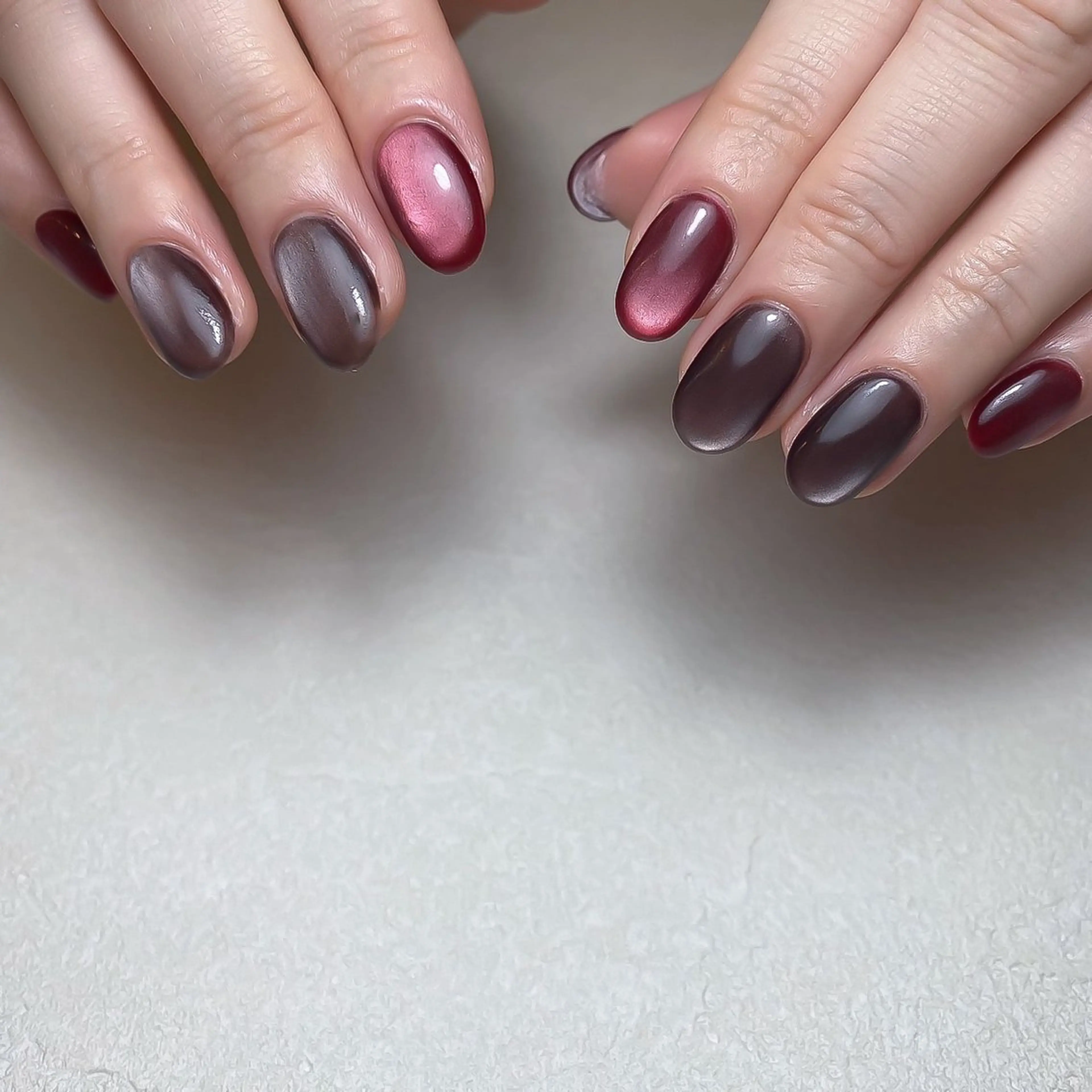 ネイル マグネットネイル ハンドネイル マイネイル 田中のネイルデザイン