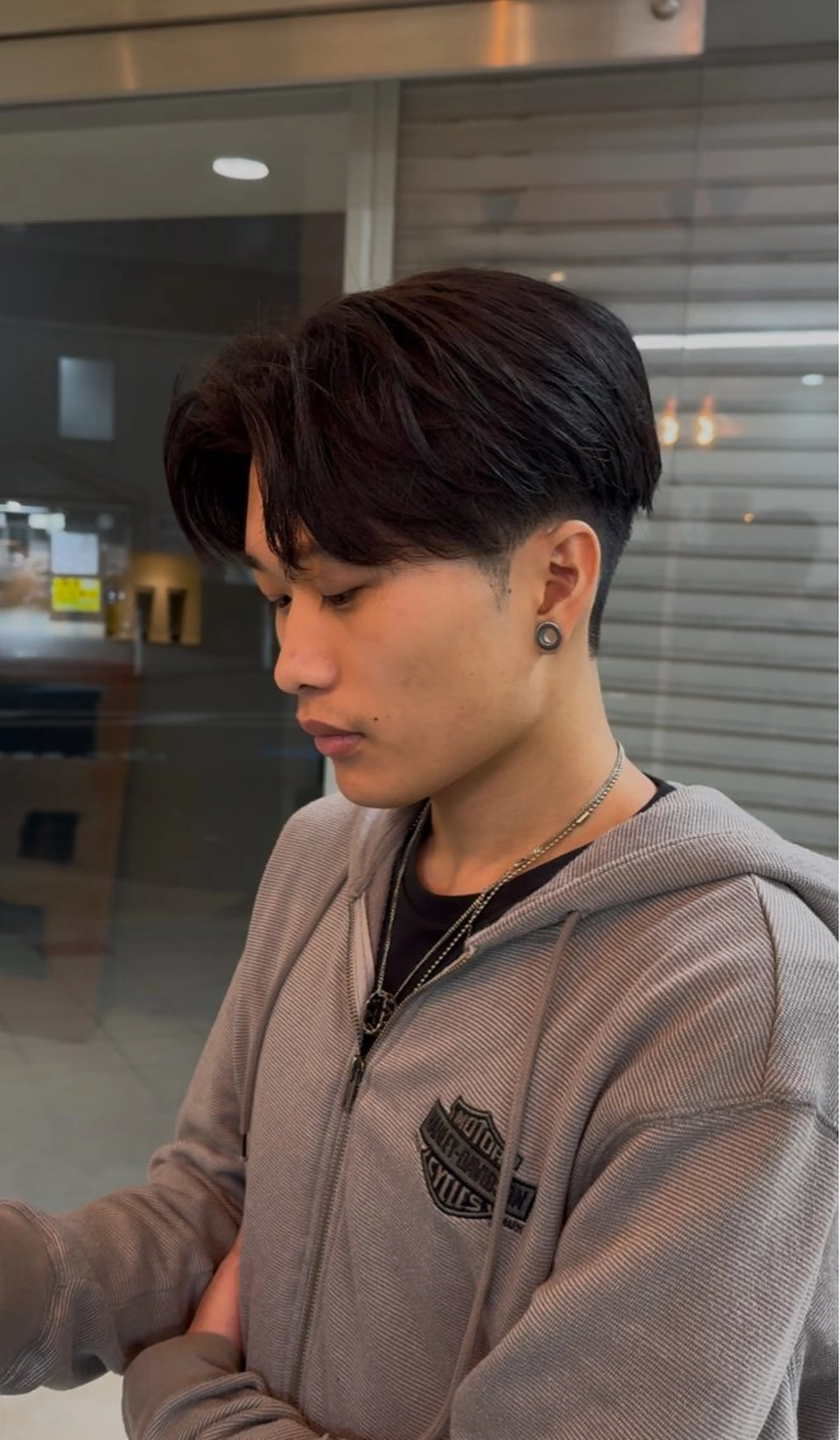 メンズカットの写真