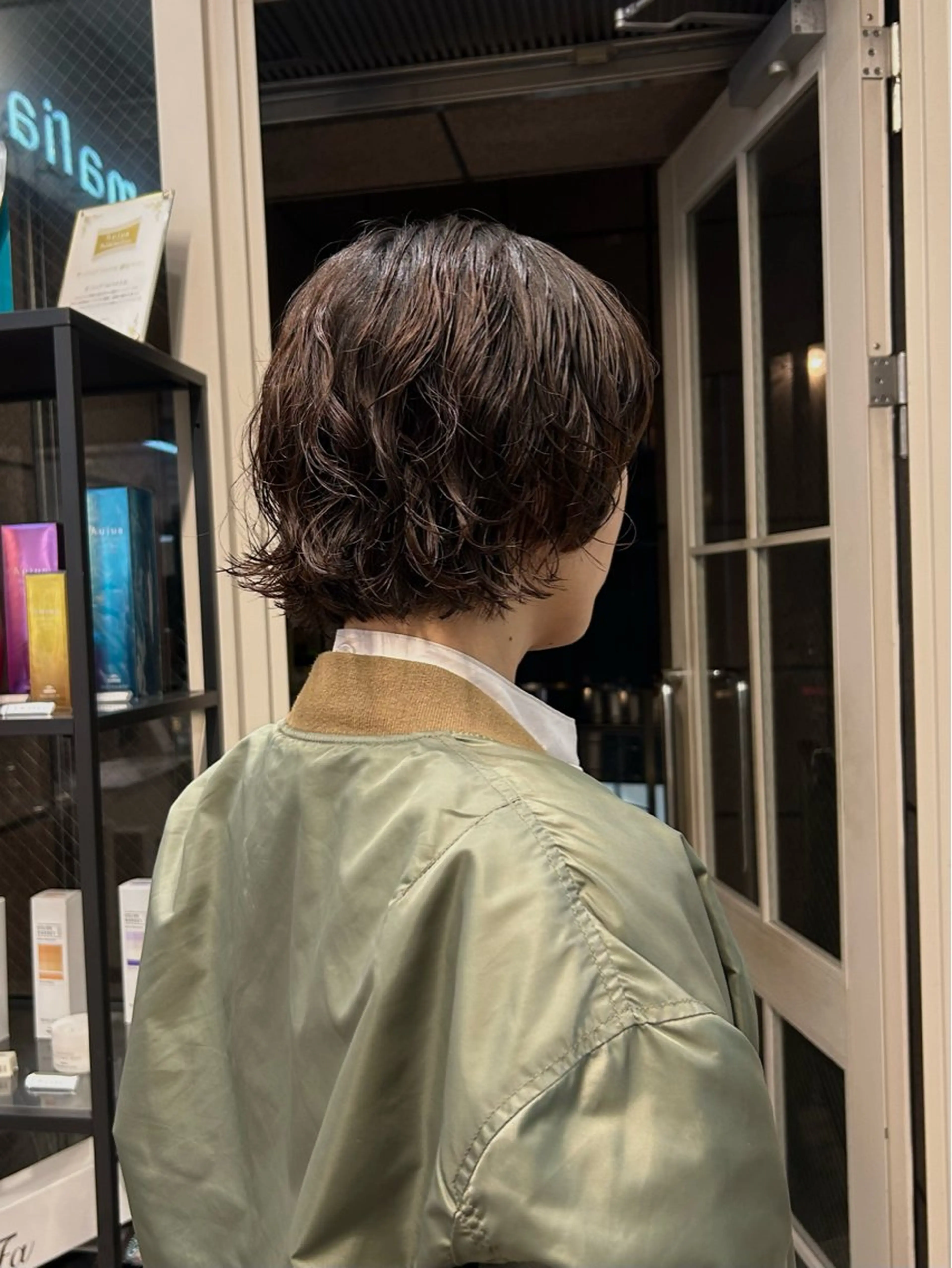 パーマ カット パーマ トリートメント 柔らかい質感とカラー /moekaのヘアスタイル