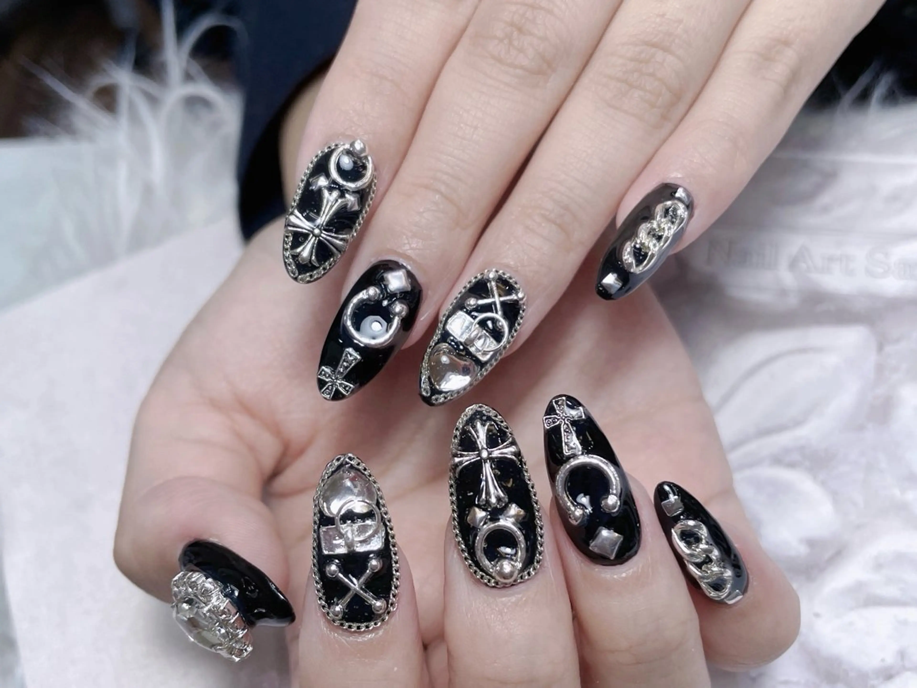 ネイル ハンドネイル princess👑 木戸　唯のネイルデザイン