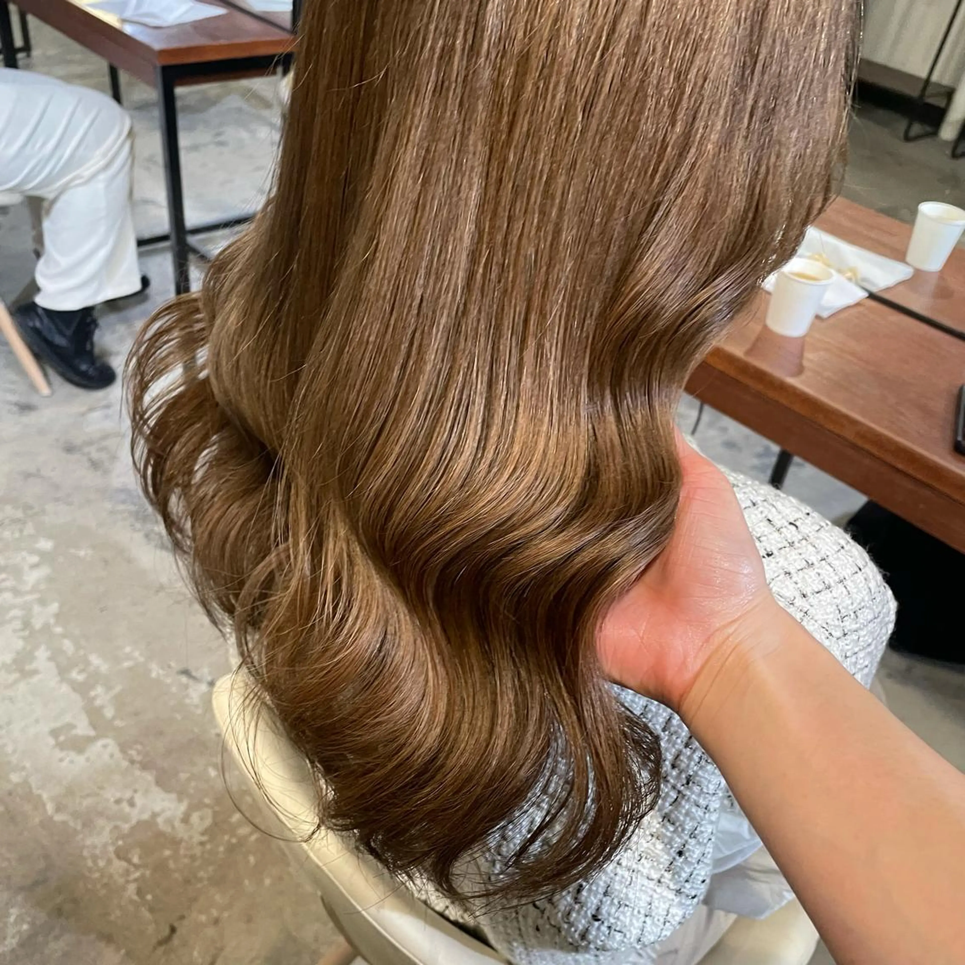 ロング カラー ヘアアレンジ メンズ キッズ ネイル マツエク・マツパ アイブロウ 透明感カラー/推しカ ラー☁️JURAのヘアスタイル