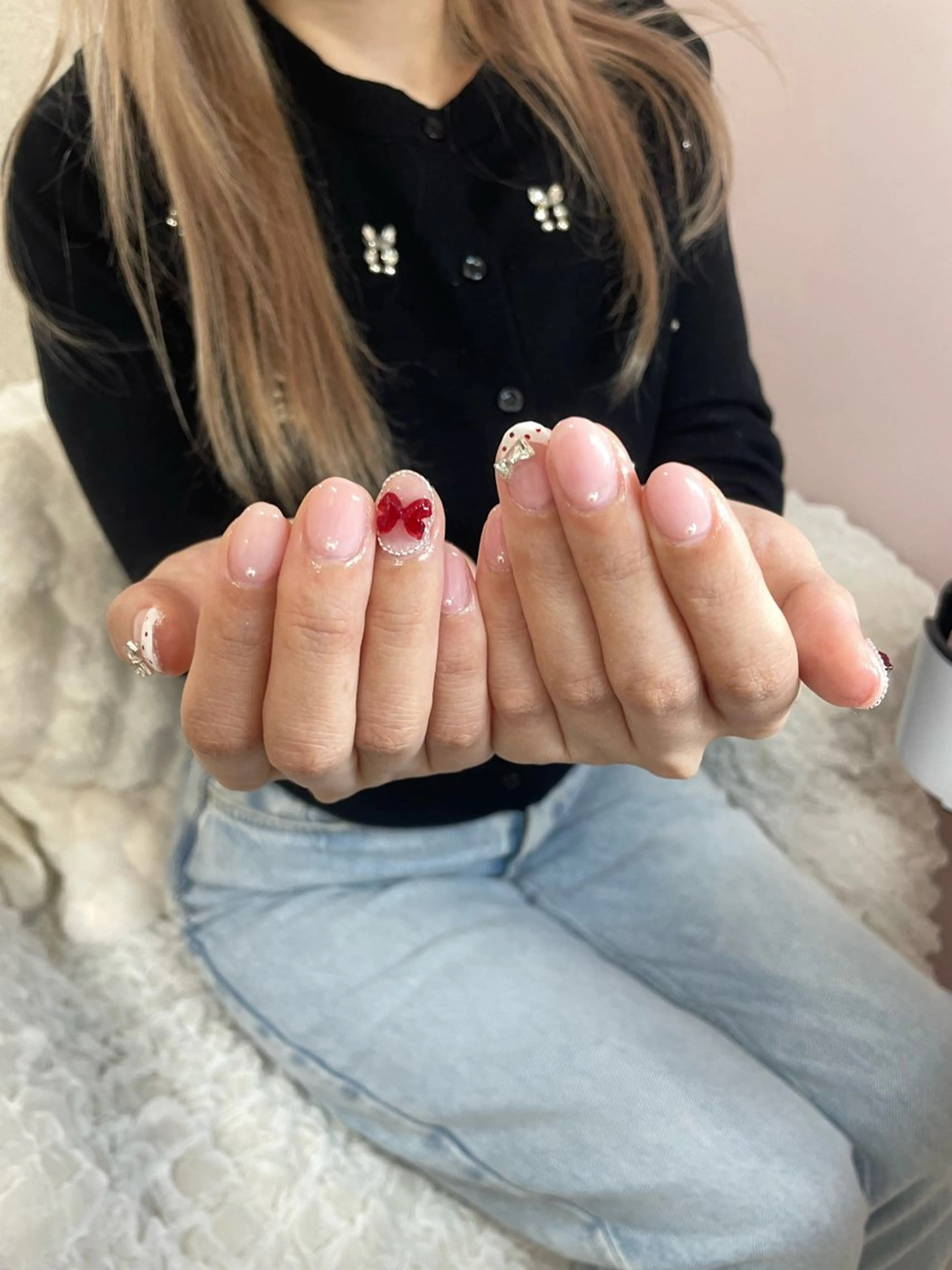 ネイル ハンドネイル Sii nail🎀 Moekaのネイルデザイン