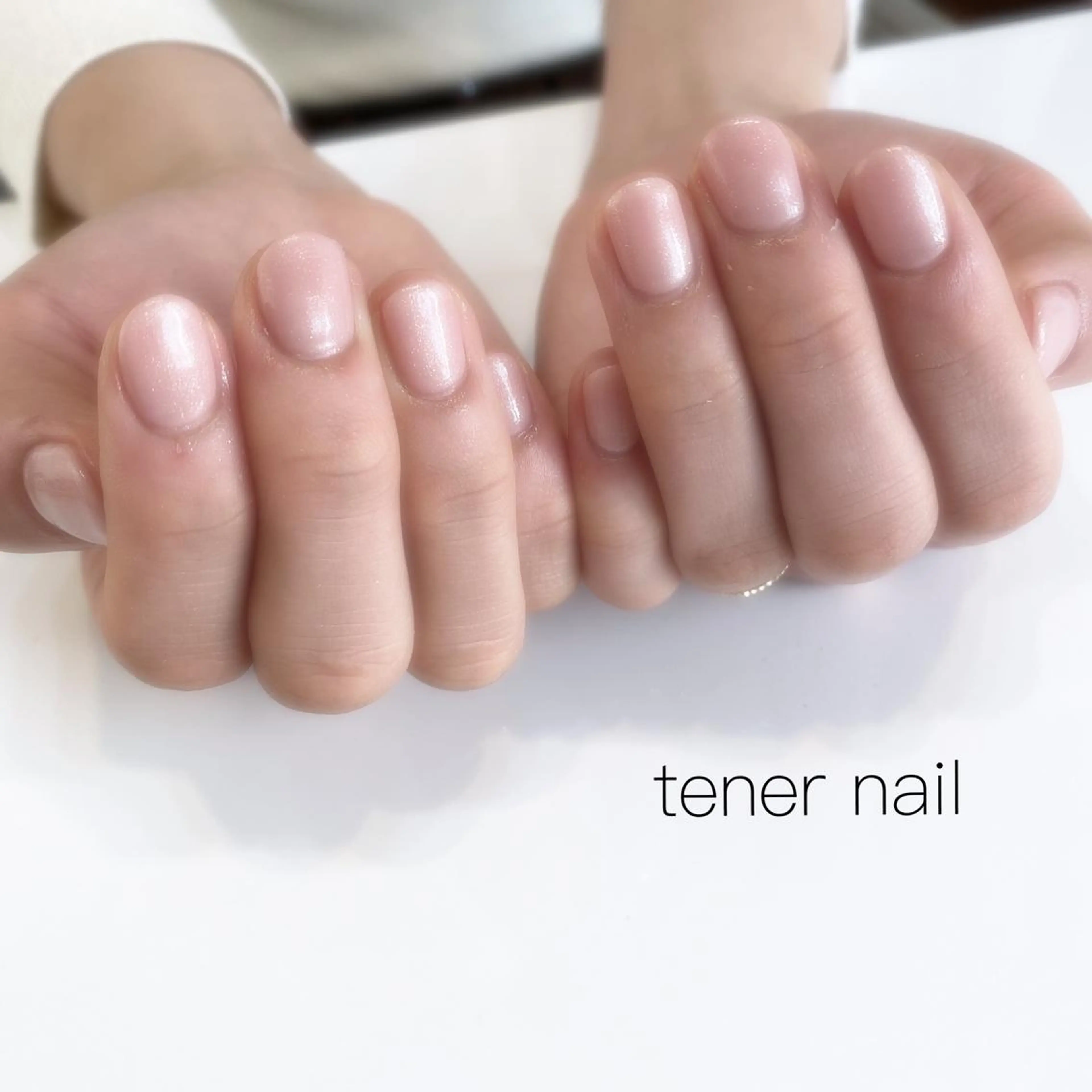 ネイル ラメ(グリッター) ピンク テネルネイル tener nailのネイルデザイン