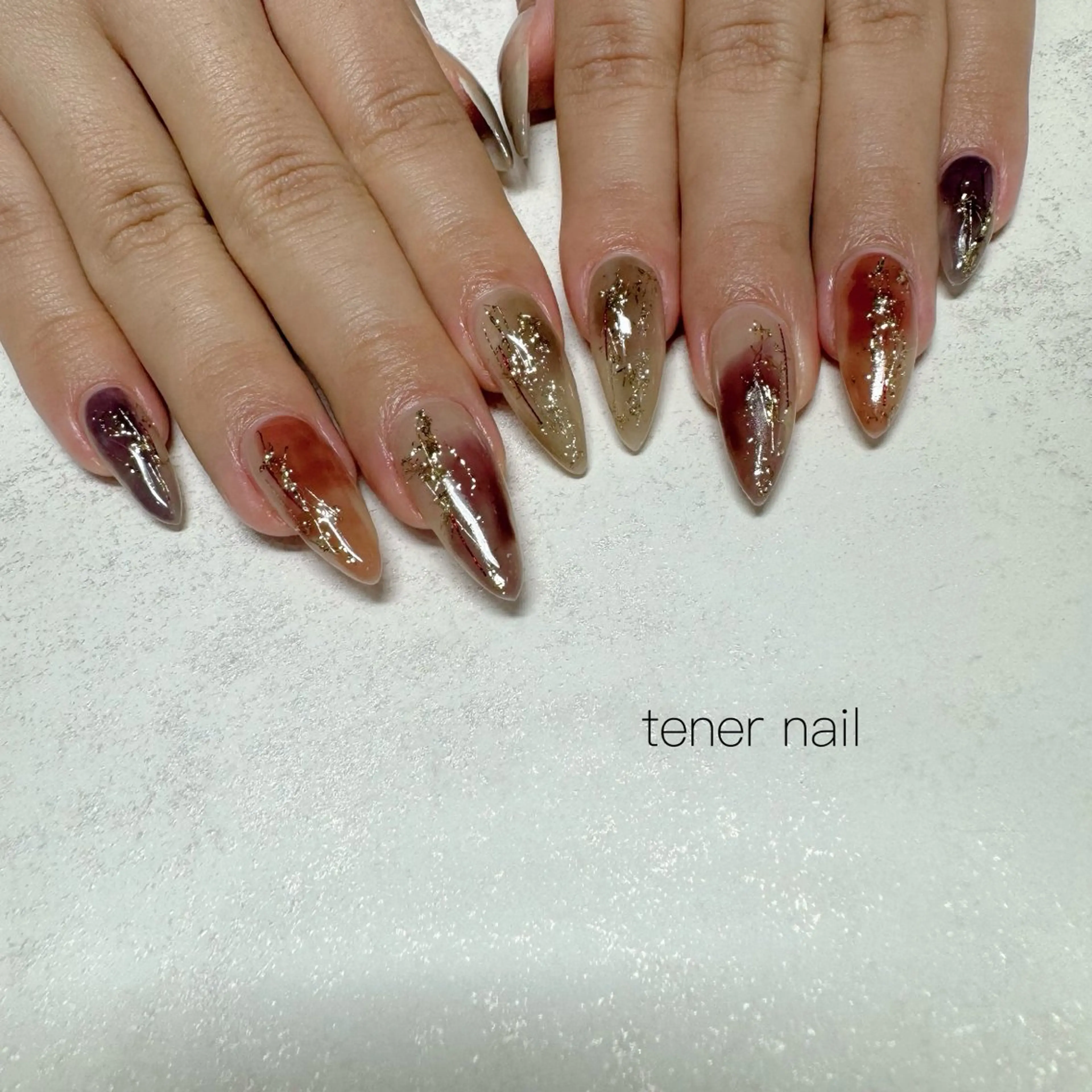 ネイル ニュアンスネイル ハンドネイル テネルネイル tener nailのネイルデザイン