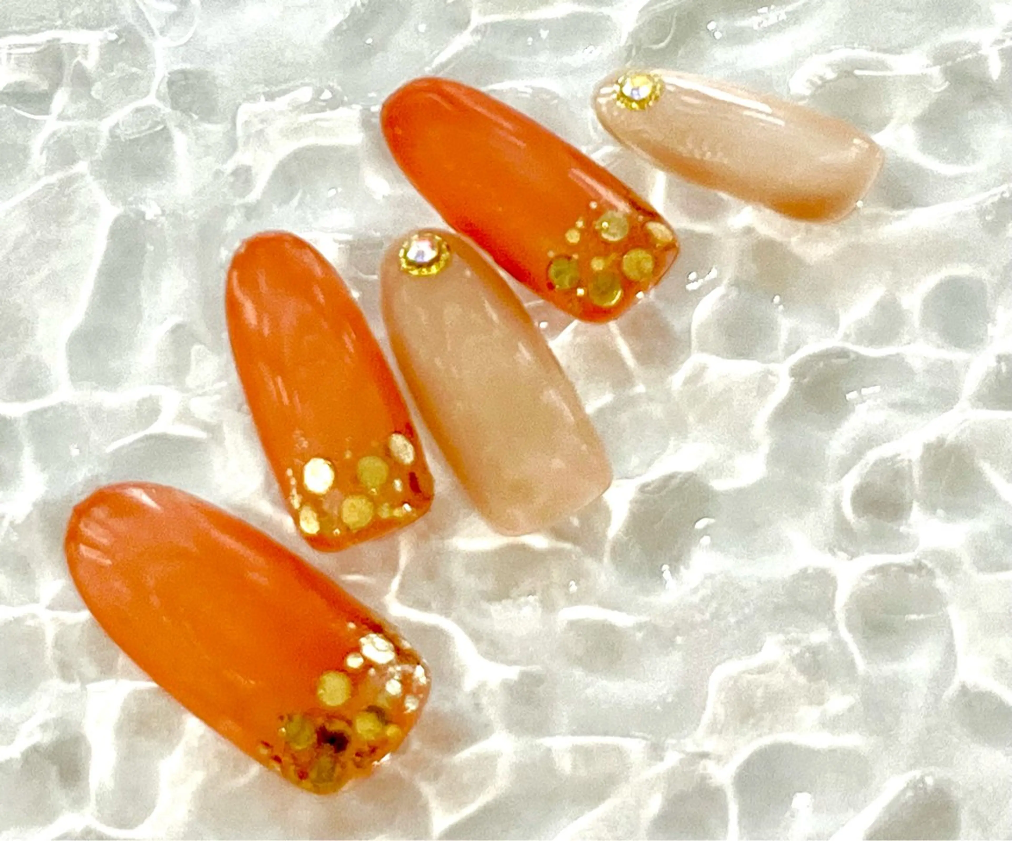 ネイル シンプルネイル ルル ソレイユのネイルデザイン