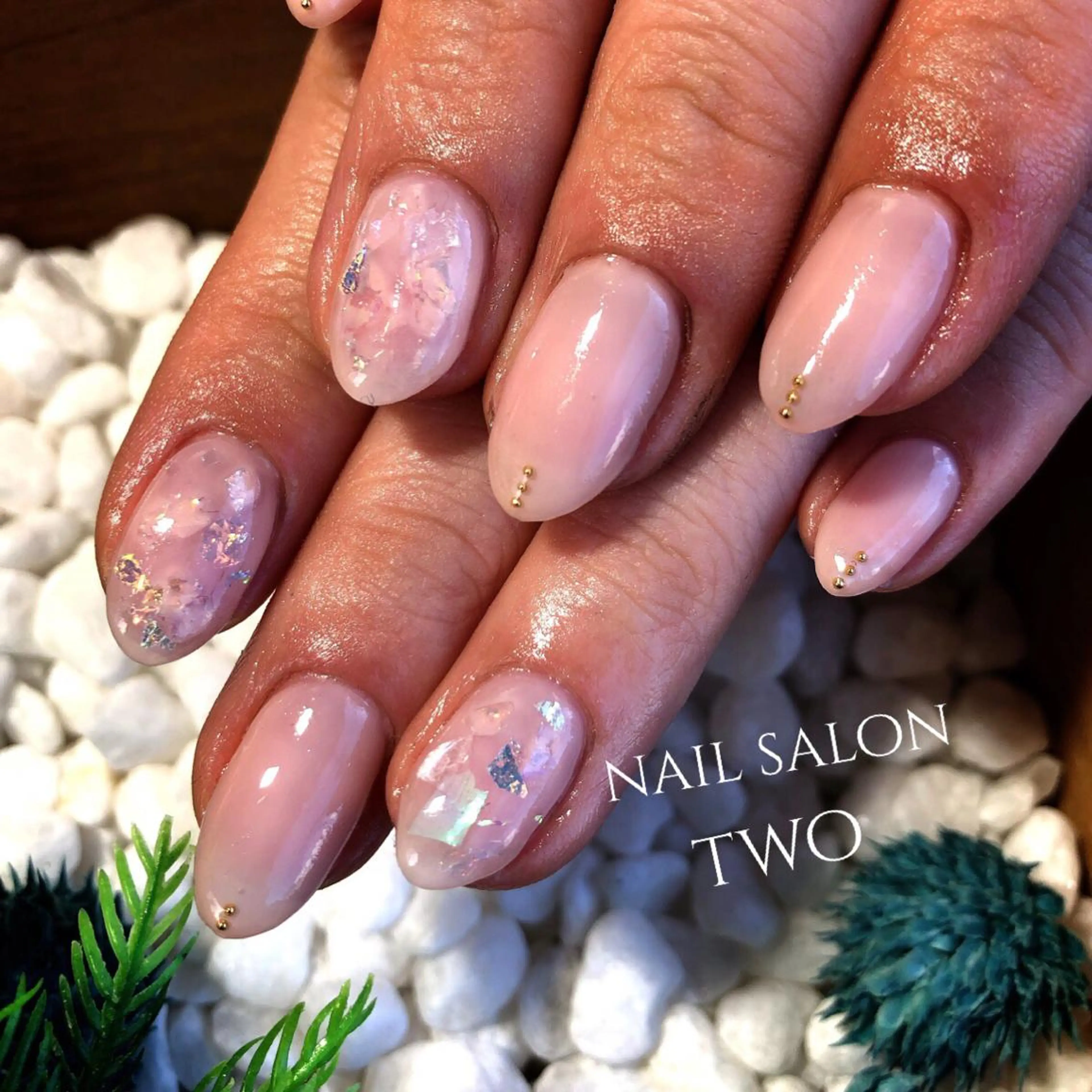 ネイル ピンク two nailのネイルデザイン