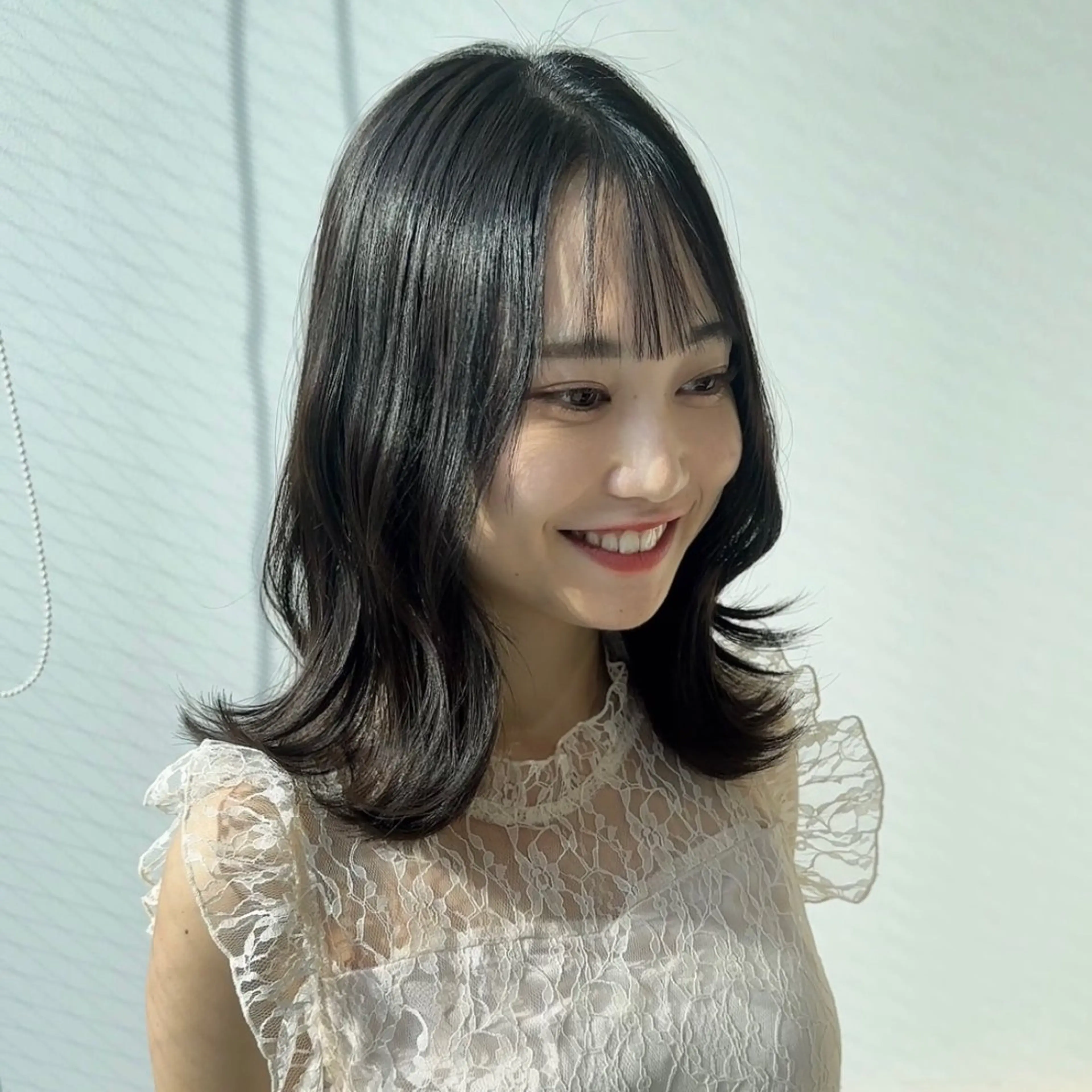 ミディアム カラー カット ヘアカラー トリートメント ブリーチなし/レイヤ ー特化🌈Tommyのヘアスタイル