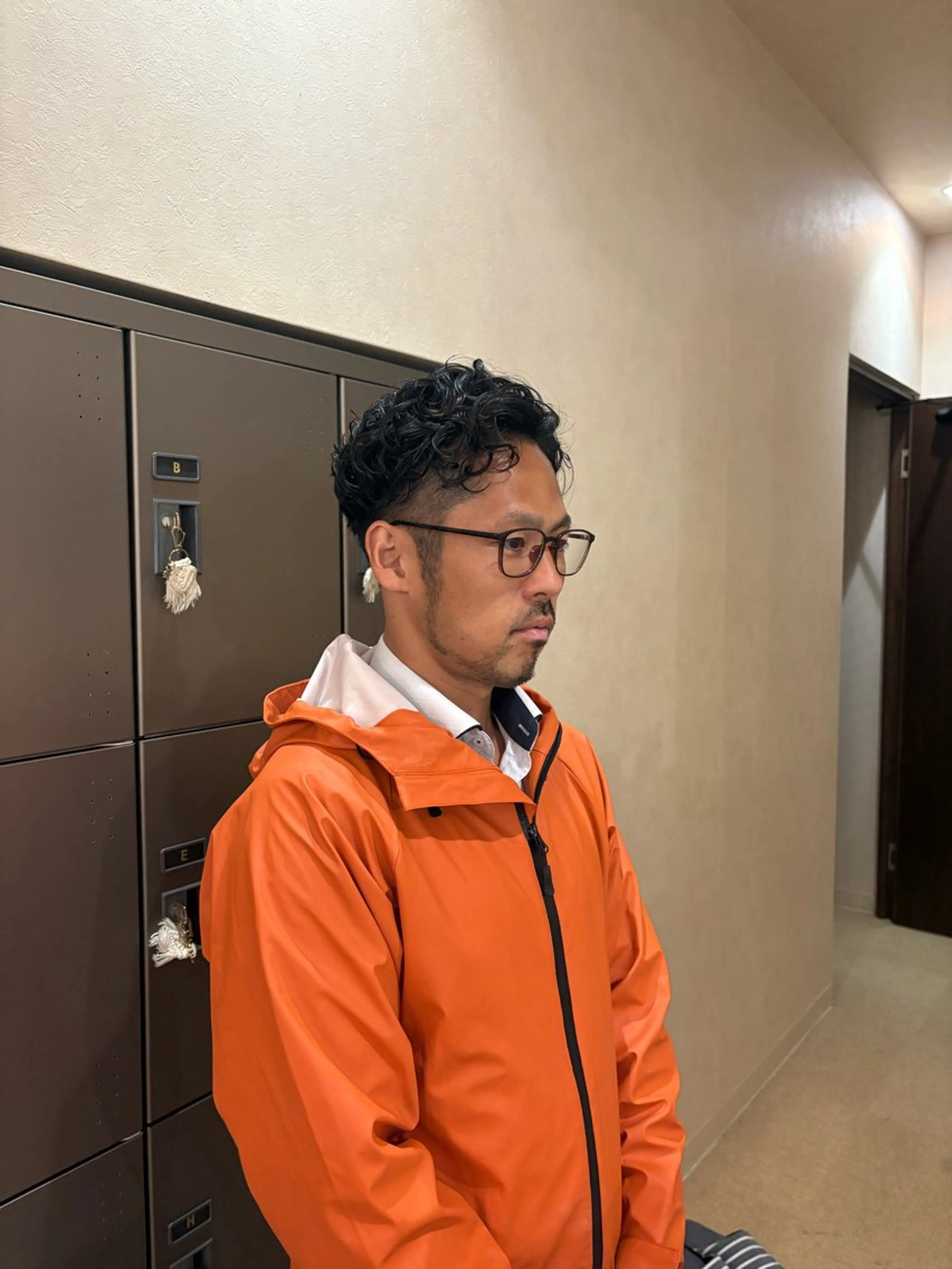 メンズ mahae 林のヘアスタイル