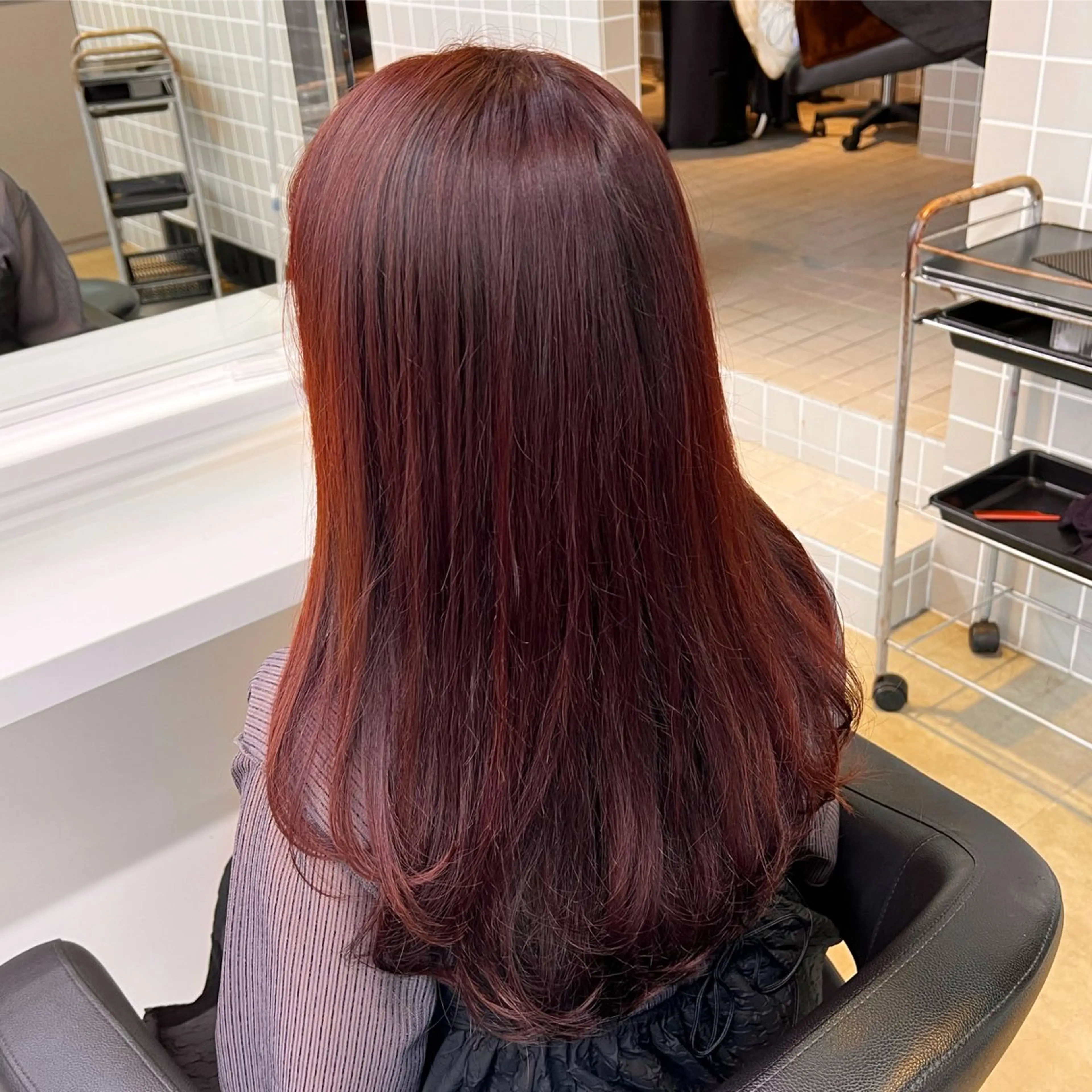 ロング カラー 💖札幌カラー 指名No.1💖玲奈のヘアスタイル