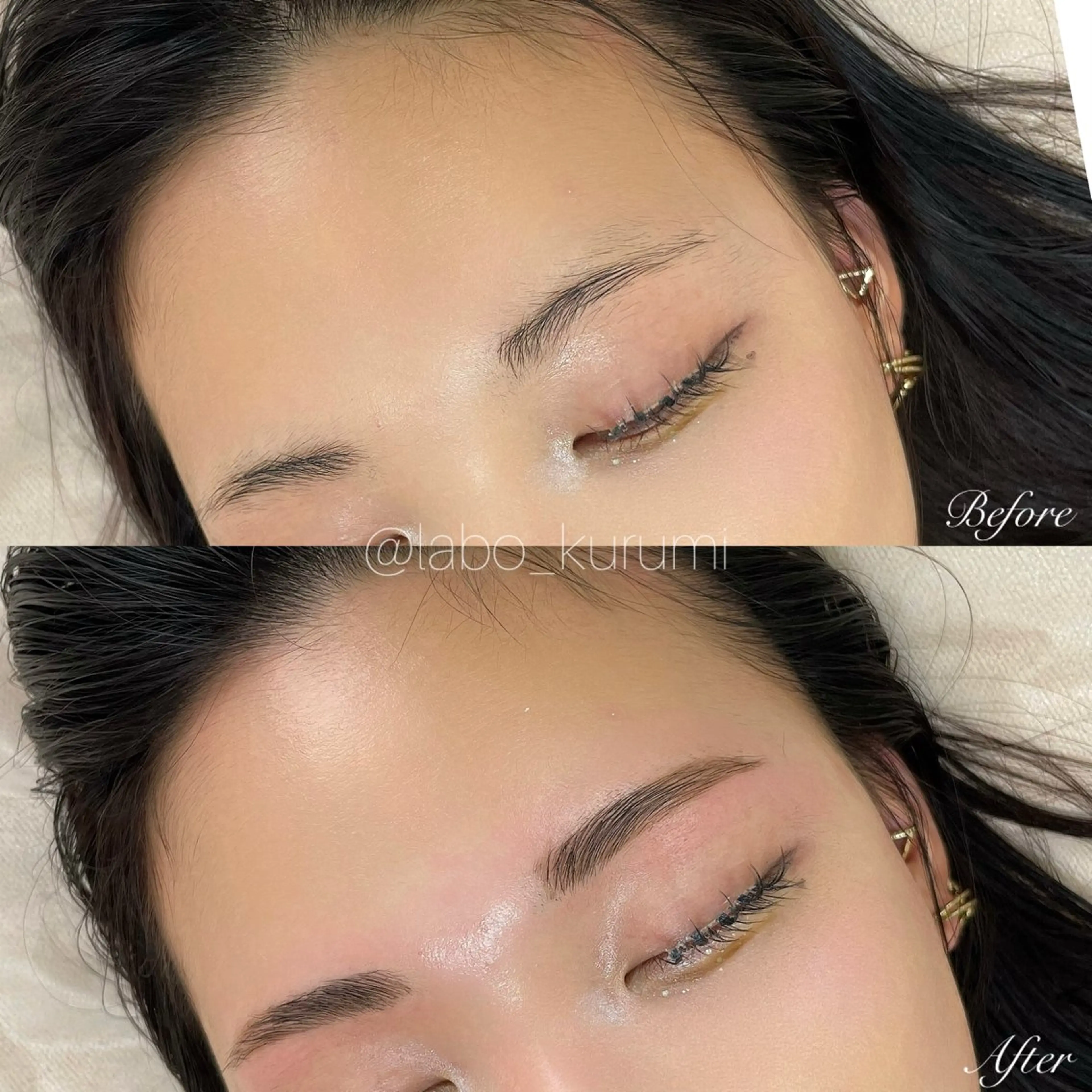 アイブロウ ハリウッドブロウリフト 眉毛屋さん クルミの眉毛・アイブロウイメージ