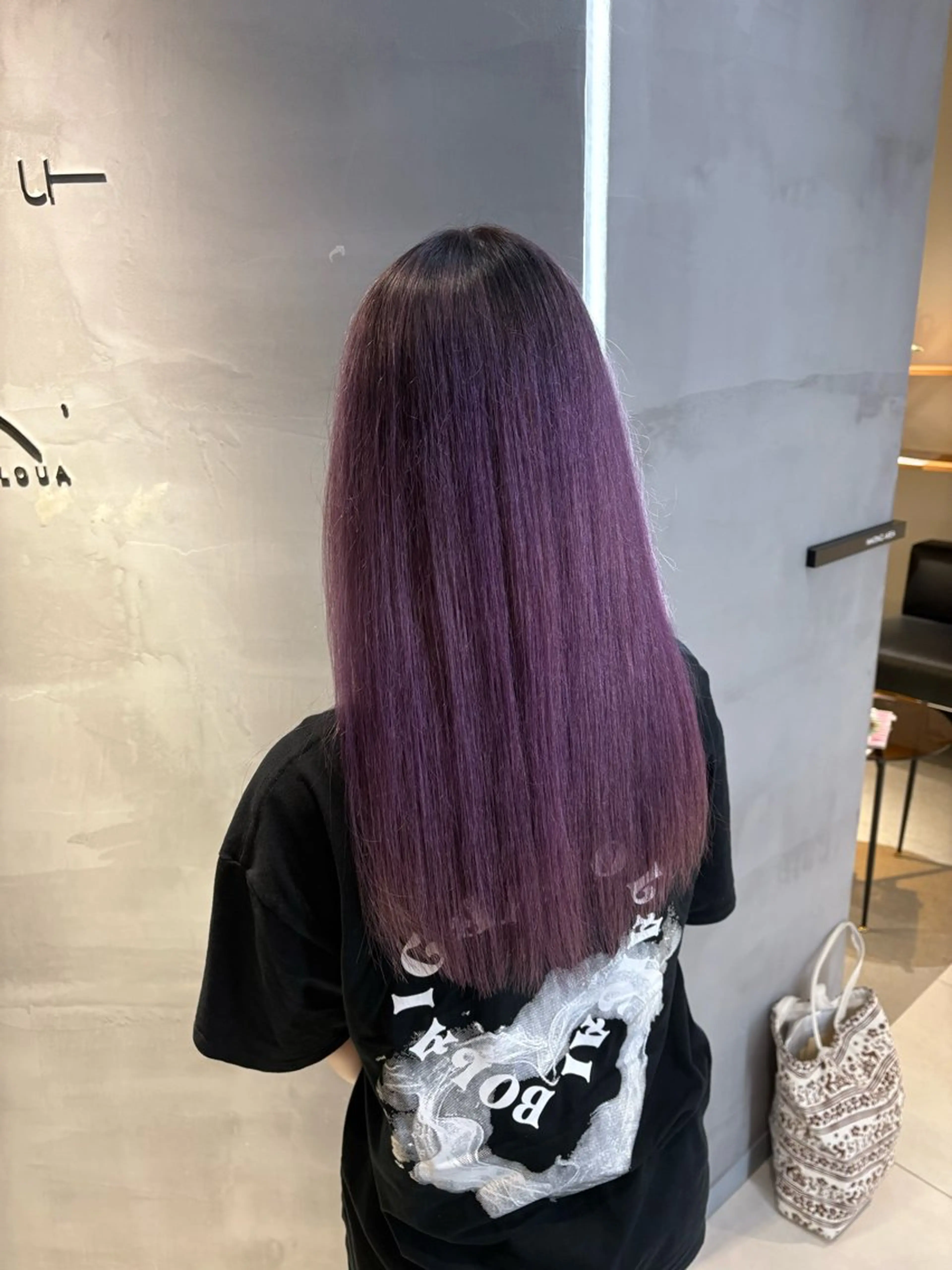 ロング カラー バイオレットカラー ERII /伏見 カットモデル募集中！のヘアスタイル