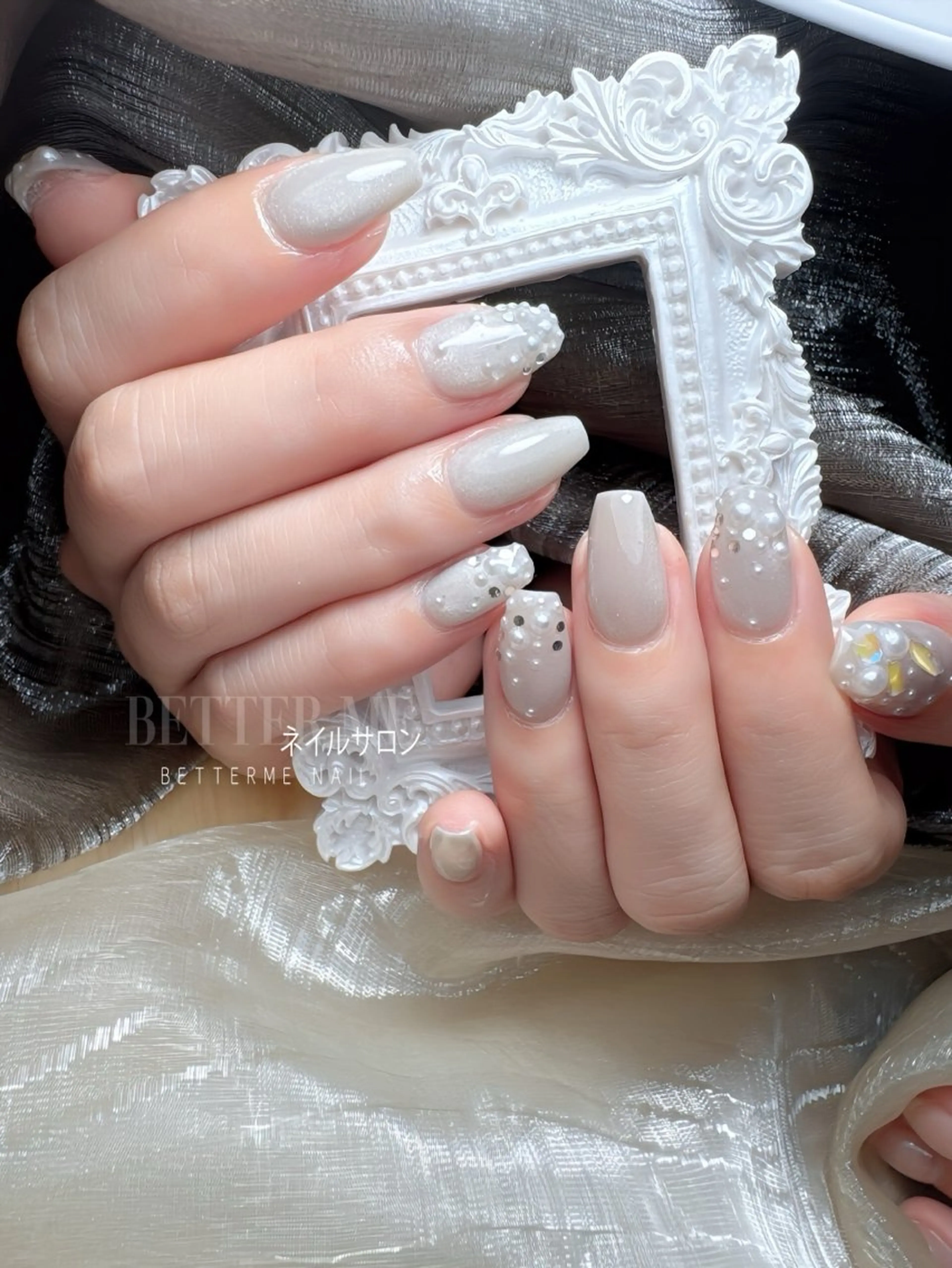 ネイル 持ち込み BETTER ME ネイルサロン池田公園のネイルデザイン