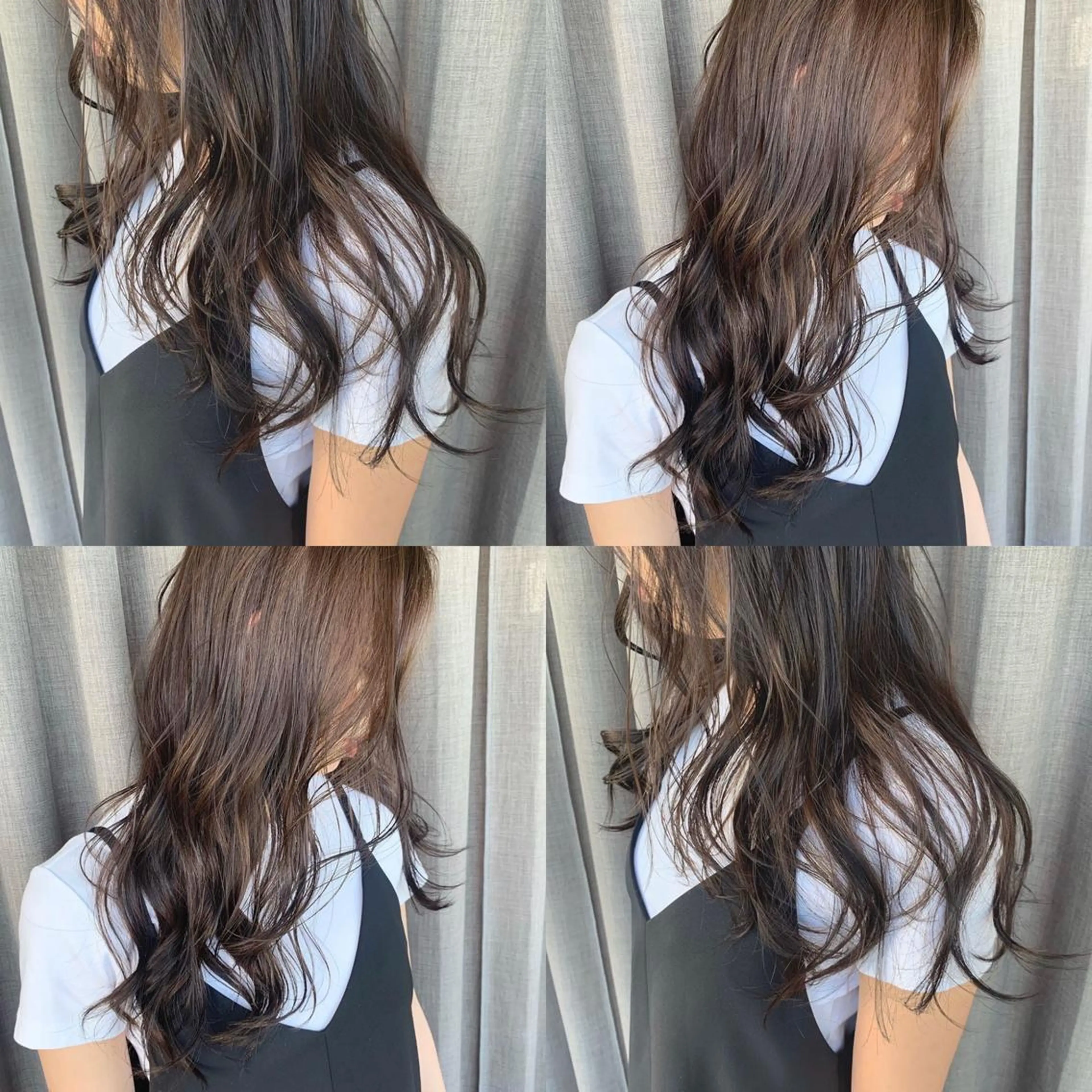 ロング ヘアカラー トリートメント etore 矢場町 南沙希のヘアスタイル