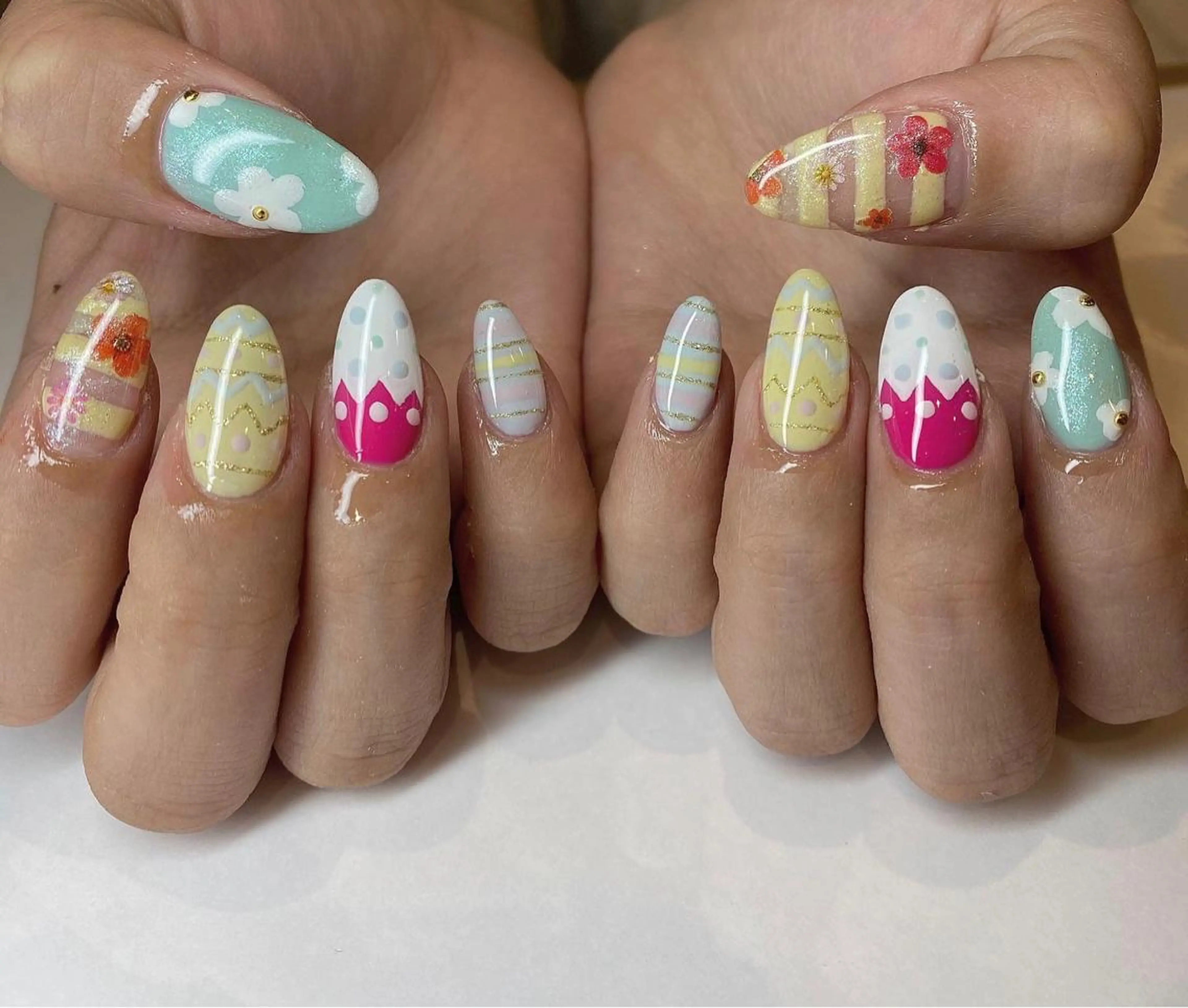 ネイル ハンドネイル 鶴田୨ৎmaison de NALIのネイルデザイン