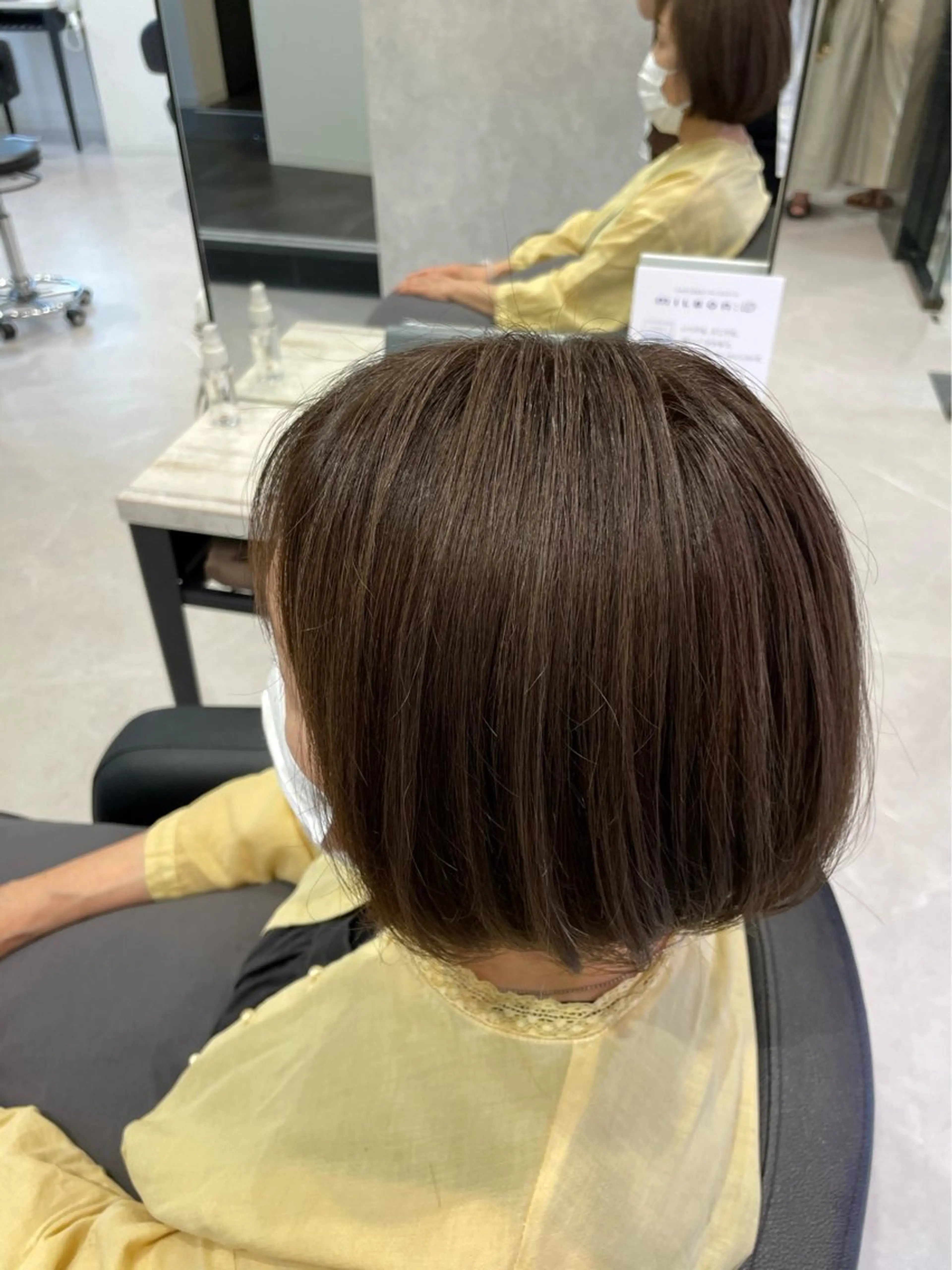 ショート カラー ボブ 山田 なおきのヘアスタイル
