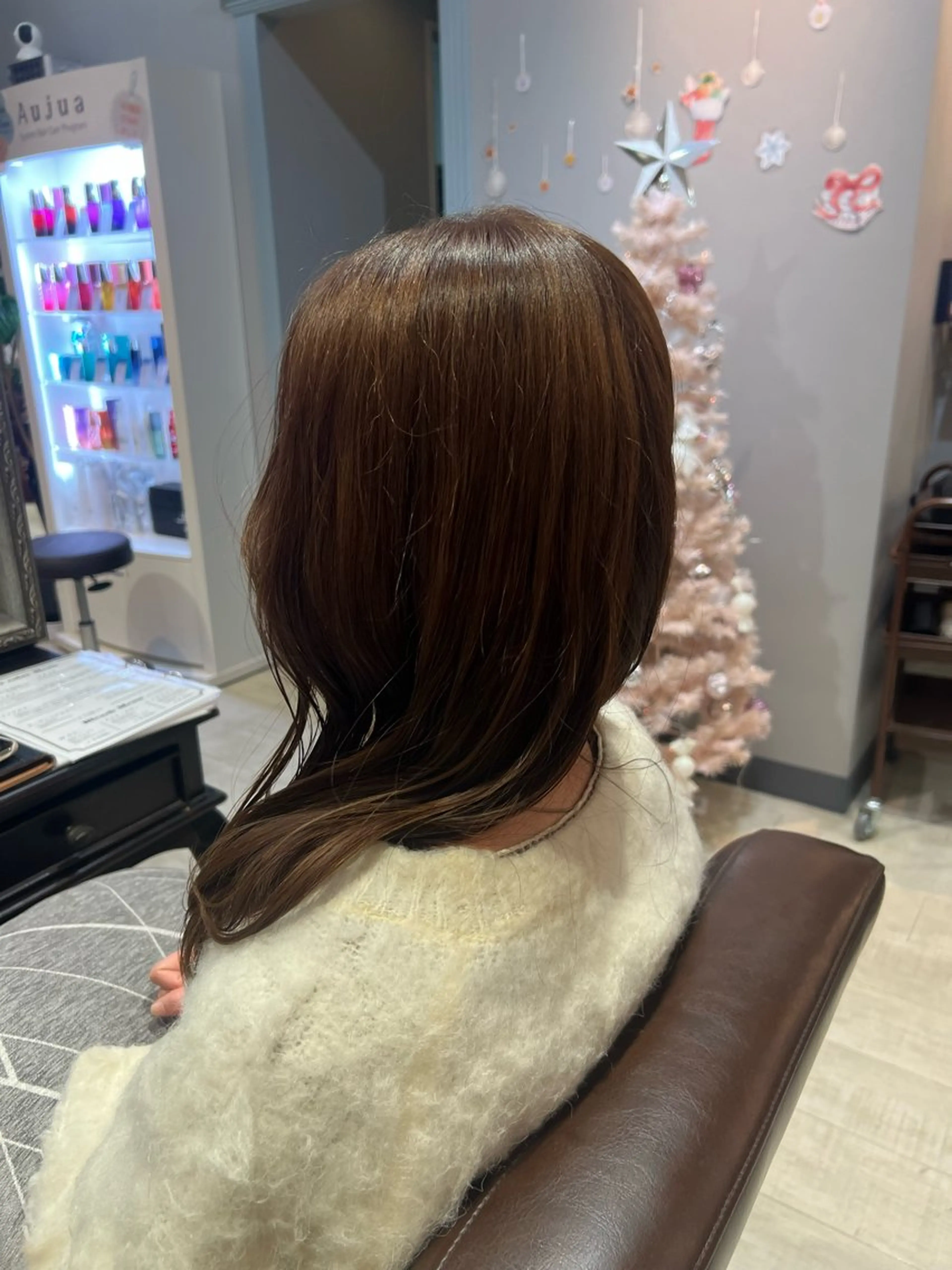 ロング カラー 透明感カラー 🫧ゆうしん/平尾のヘアスタイル