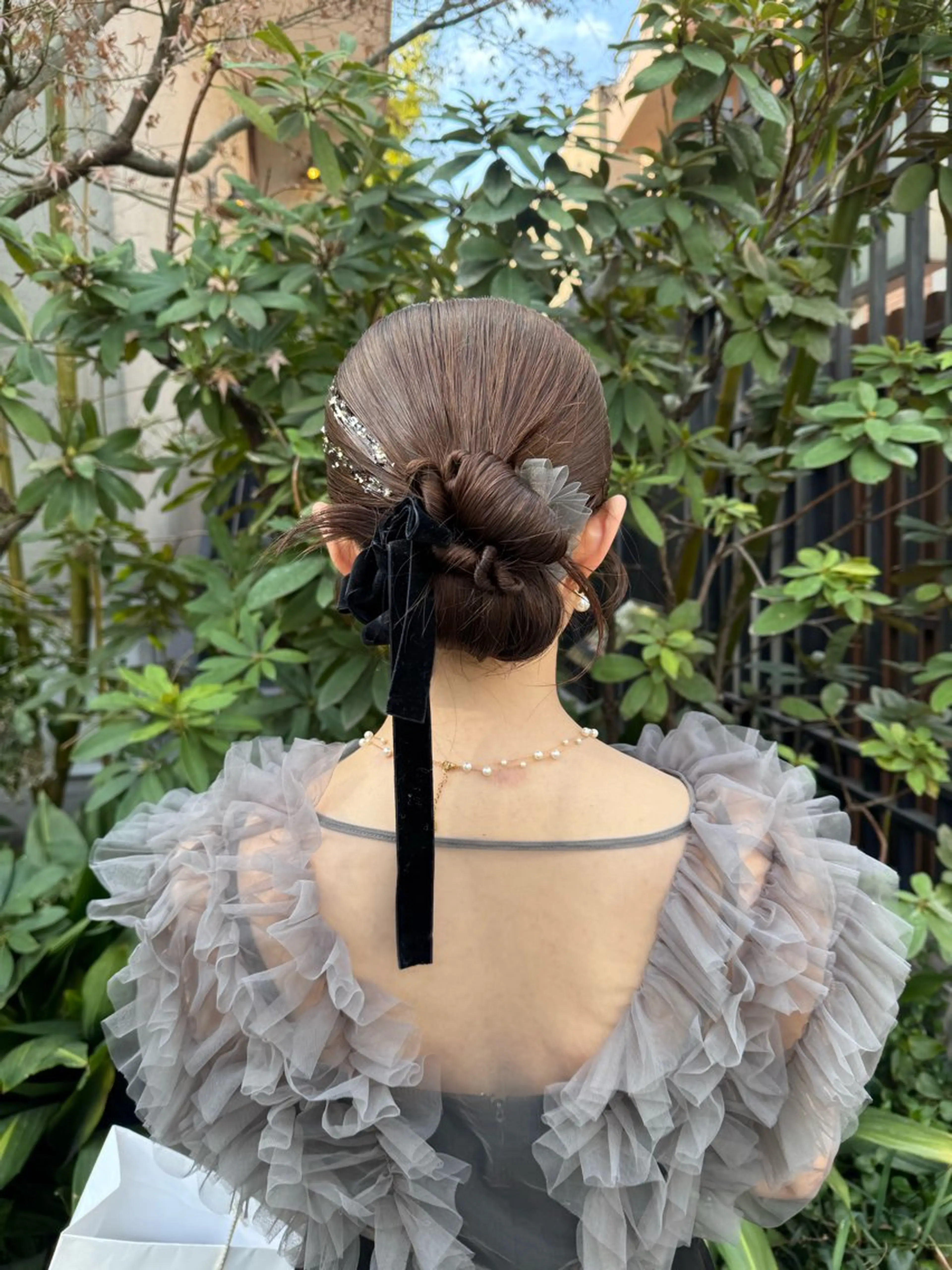 セミロング ヘアアレンジ ヘアセット 🎗️【ヘアセット 美眉】吉川玲🎗️のヘアスタイル